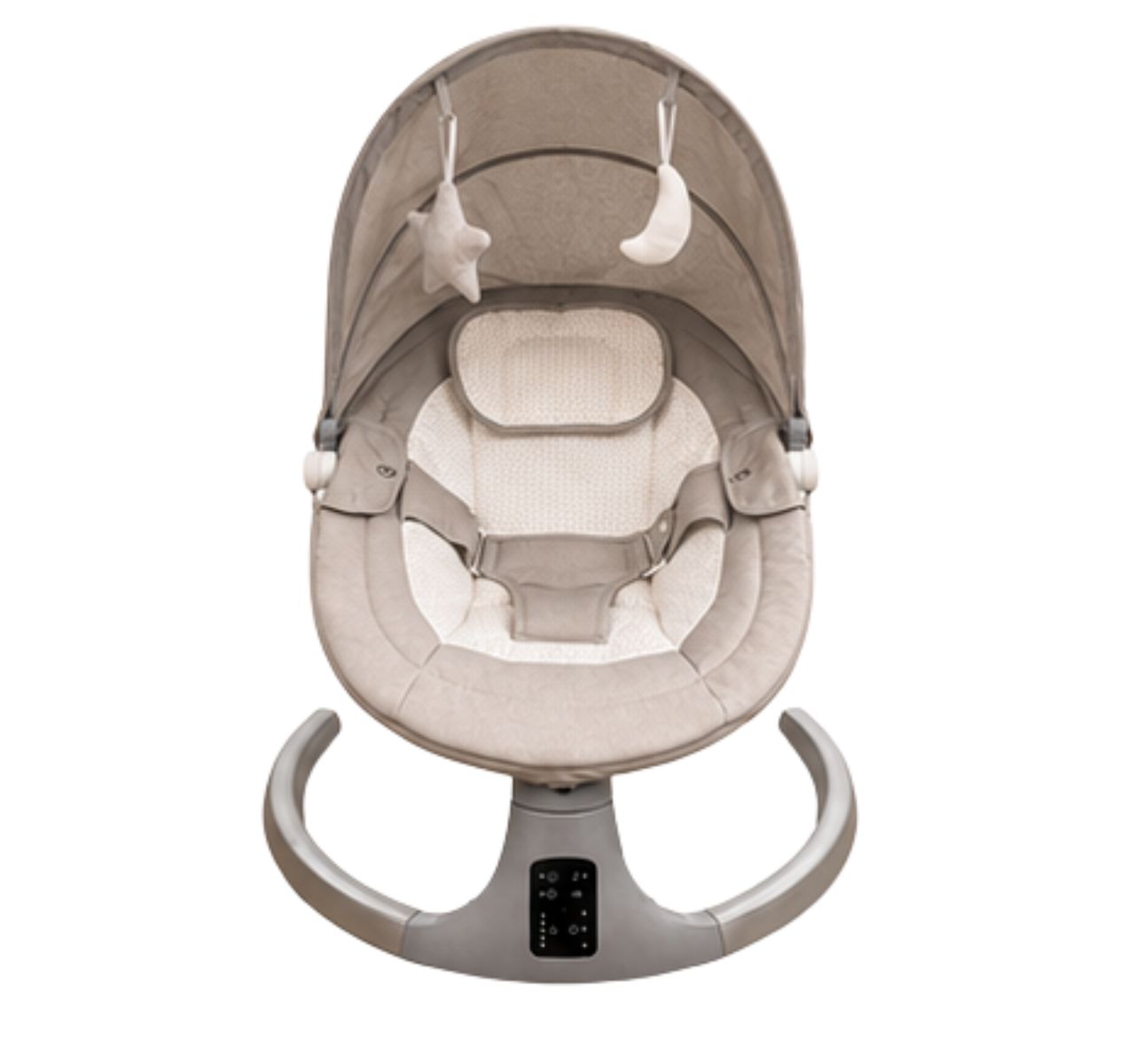 Only Luna električna multifunkcionalna ljuljaška za bebe Beige sa igrackama-Happy kids