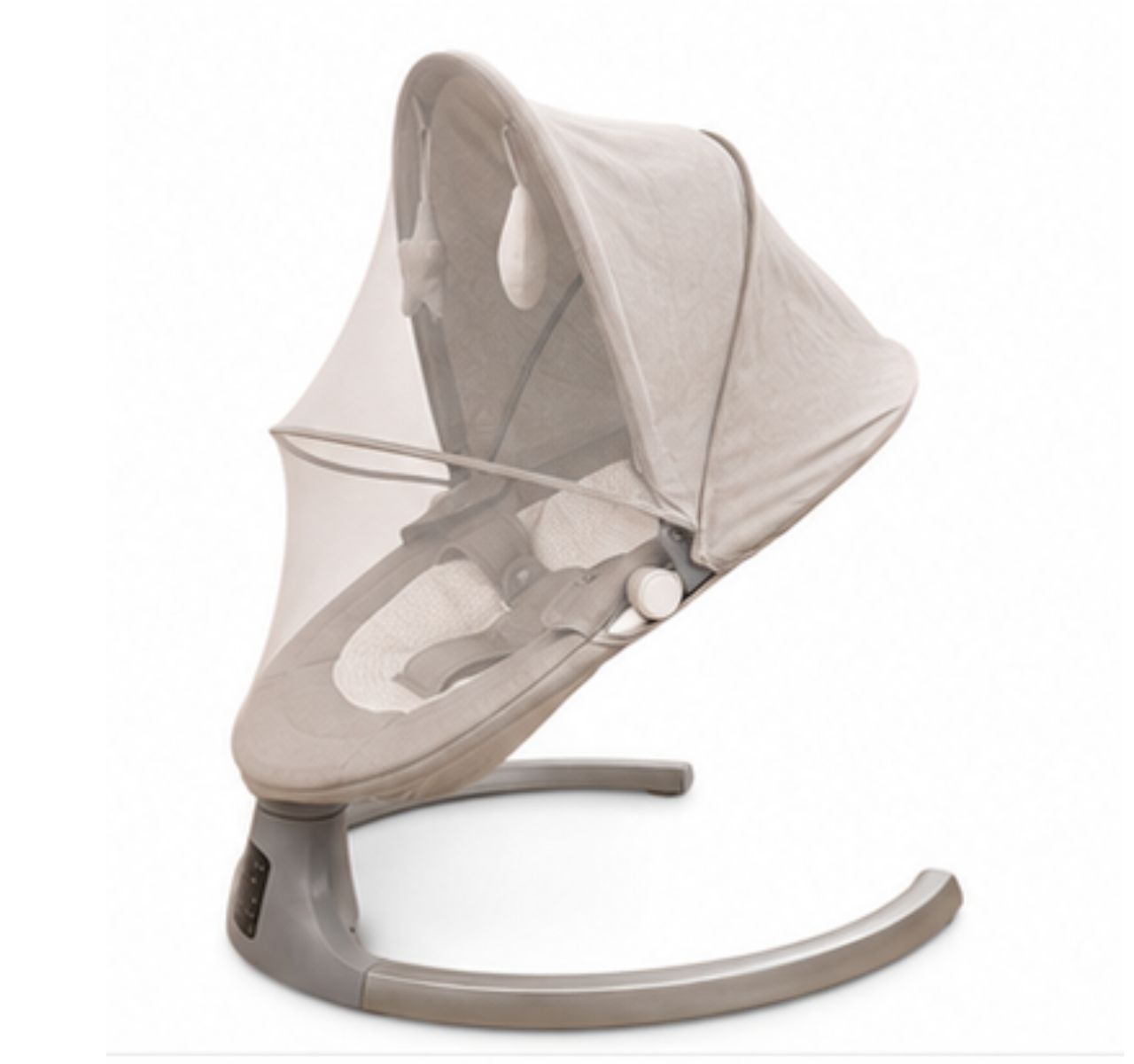 Only Luna električna multifunkcionalna ljuljaška za bebe Beige-mrezica protiv insekata-Happy kids