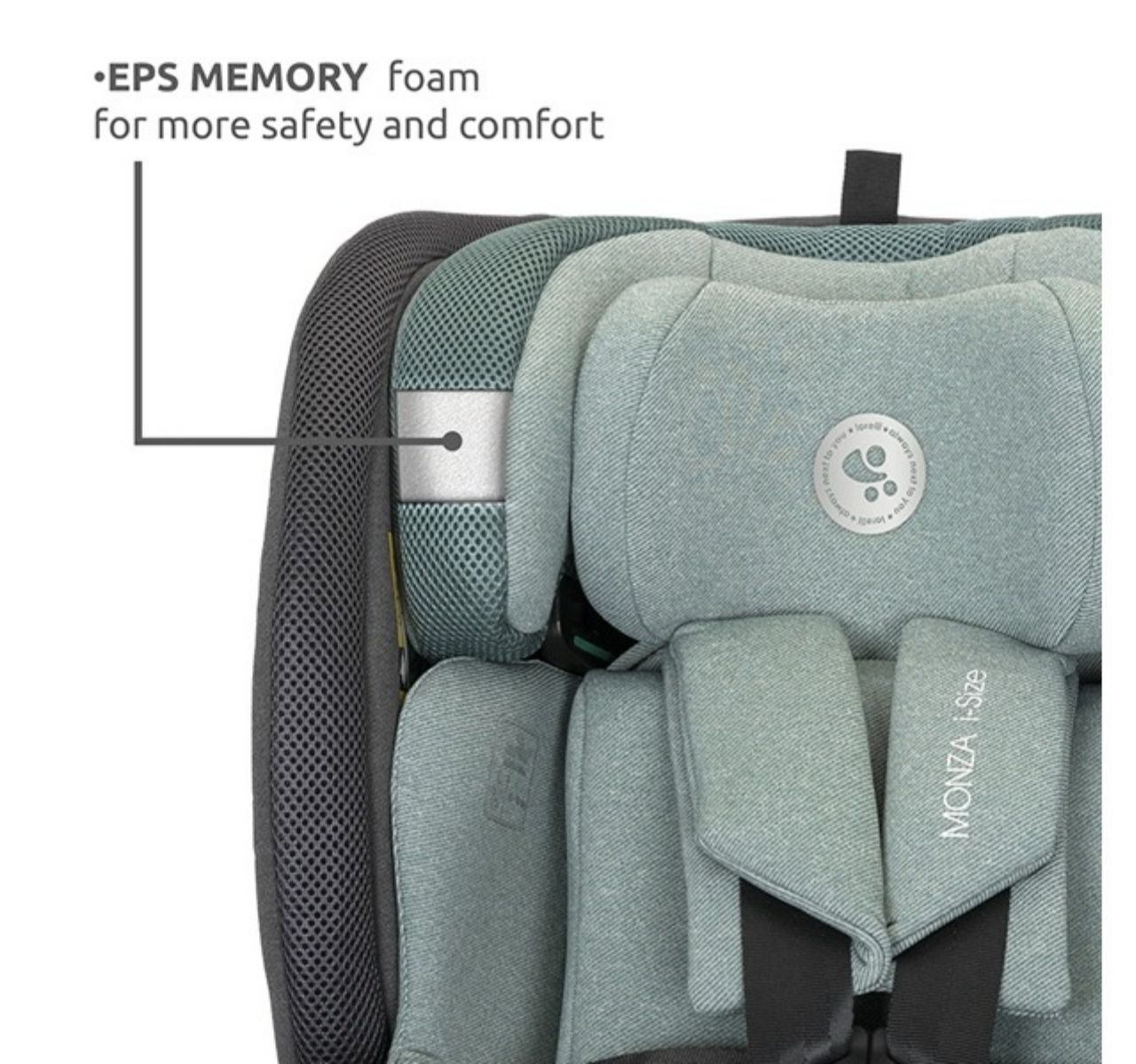   Lorelli Bertoni Monza i-Size Isofix auto sedište za decu 40-150cm Beige-sertifikat za materijal