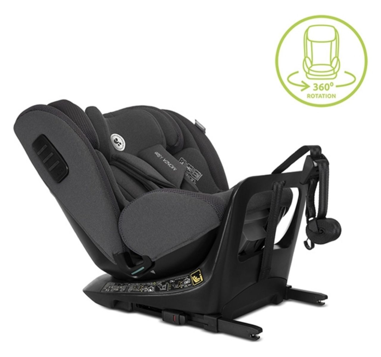   Lorelli Bertoni Monza i-Size Isofix auto sedište za decu 40-150cm Grey sa rotacijom