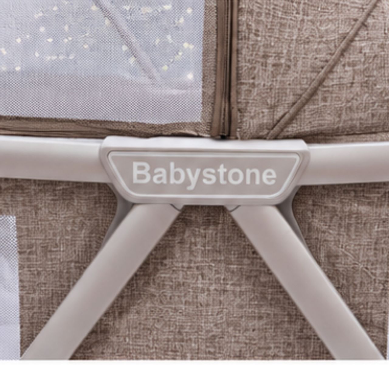 Only Dream kolevka za bebe Beige-lagan aluminijumski ram