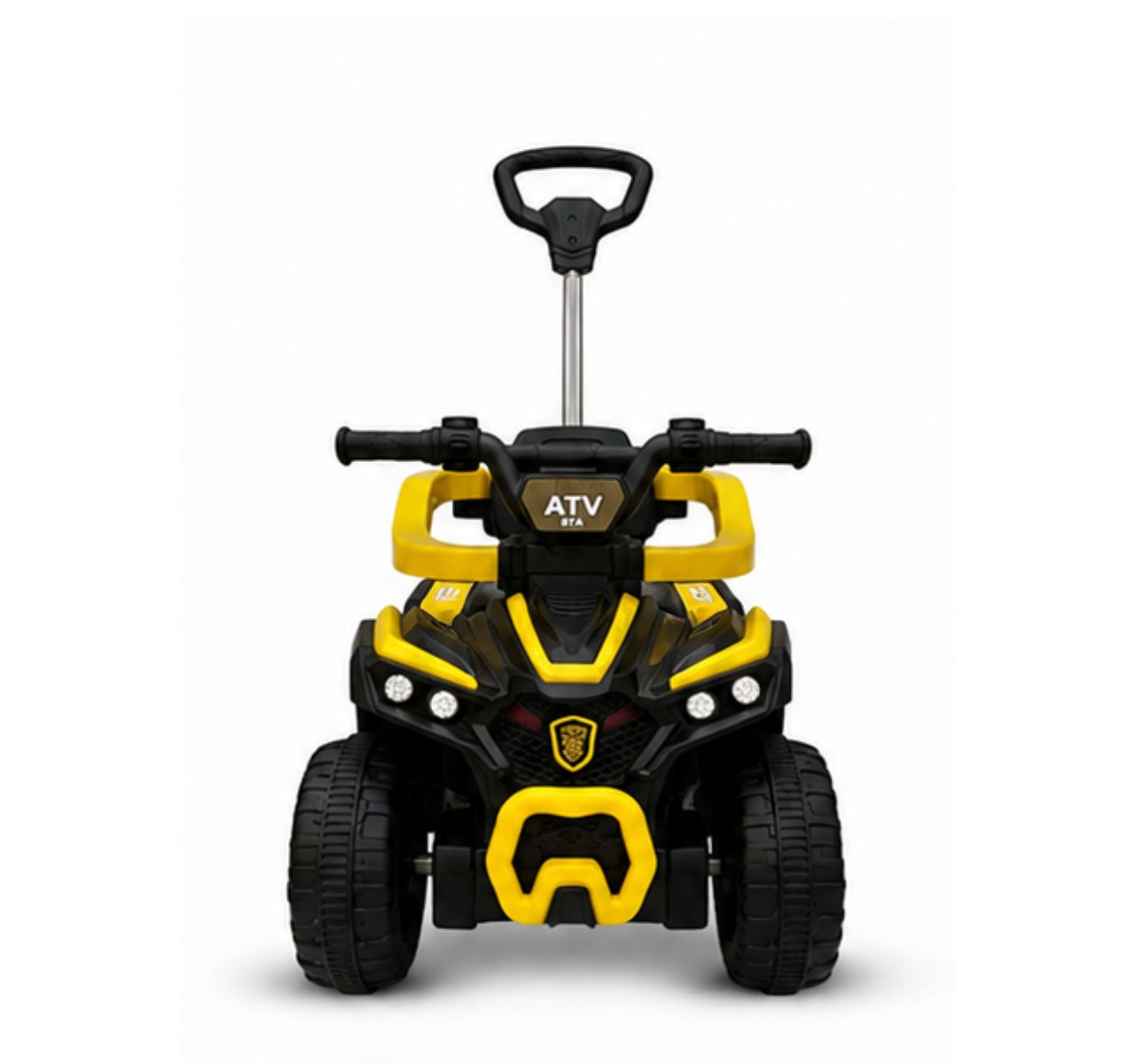 Only ATV dečiji quad na akumulator 6V sa ručkom za upravljanje Yellow-pogled spreda-Happy kids
