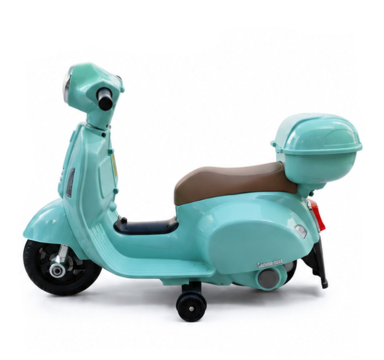 Only Vespa na akumulator 6v Green-bocni pogled