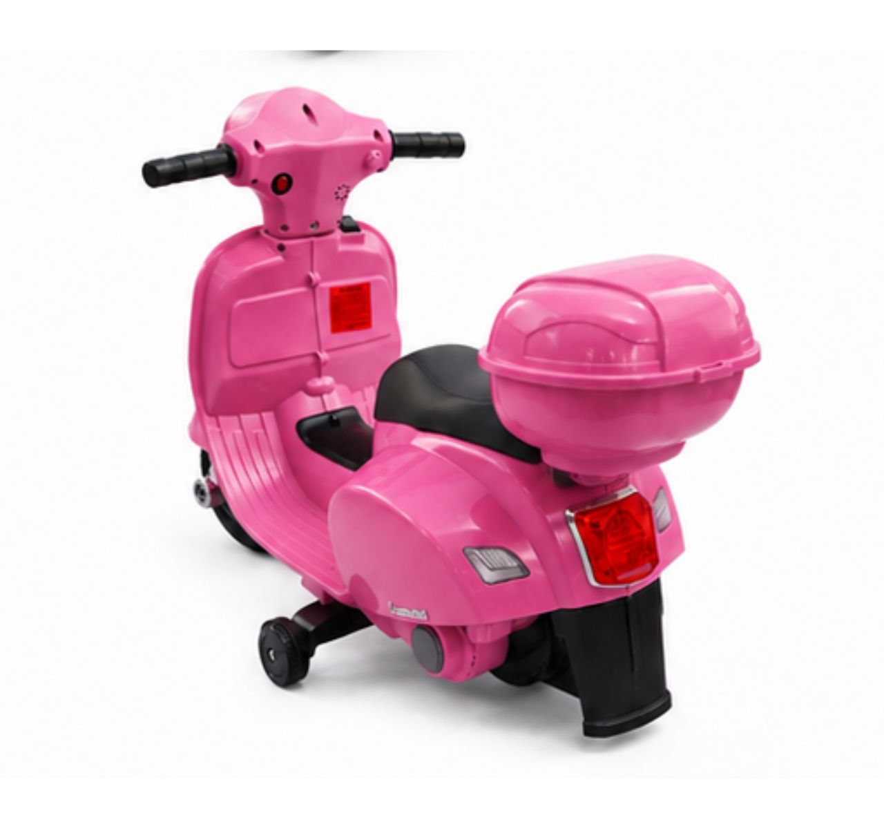 Only Vespa na akumulator 6v Pink sa malim gepekom-Happy kids