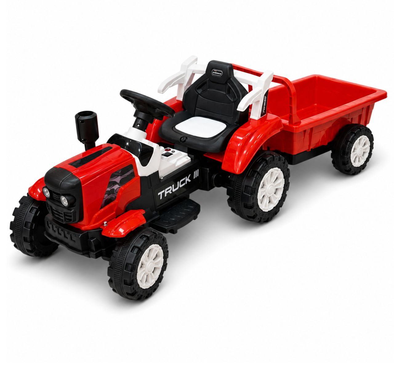 Only dečiji traktor na akumulator sa prikolicom Crveni