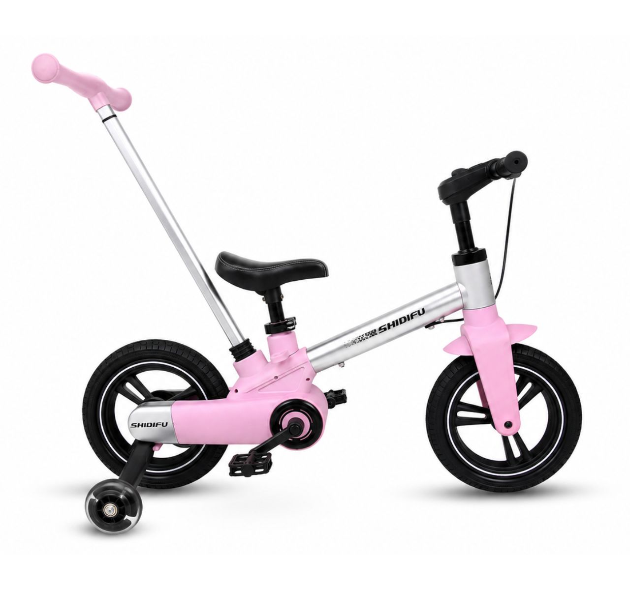 Only Smart bicikl za decu 5u1 Pink-Happy kids