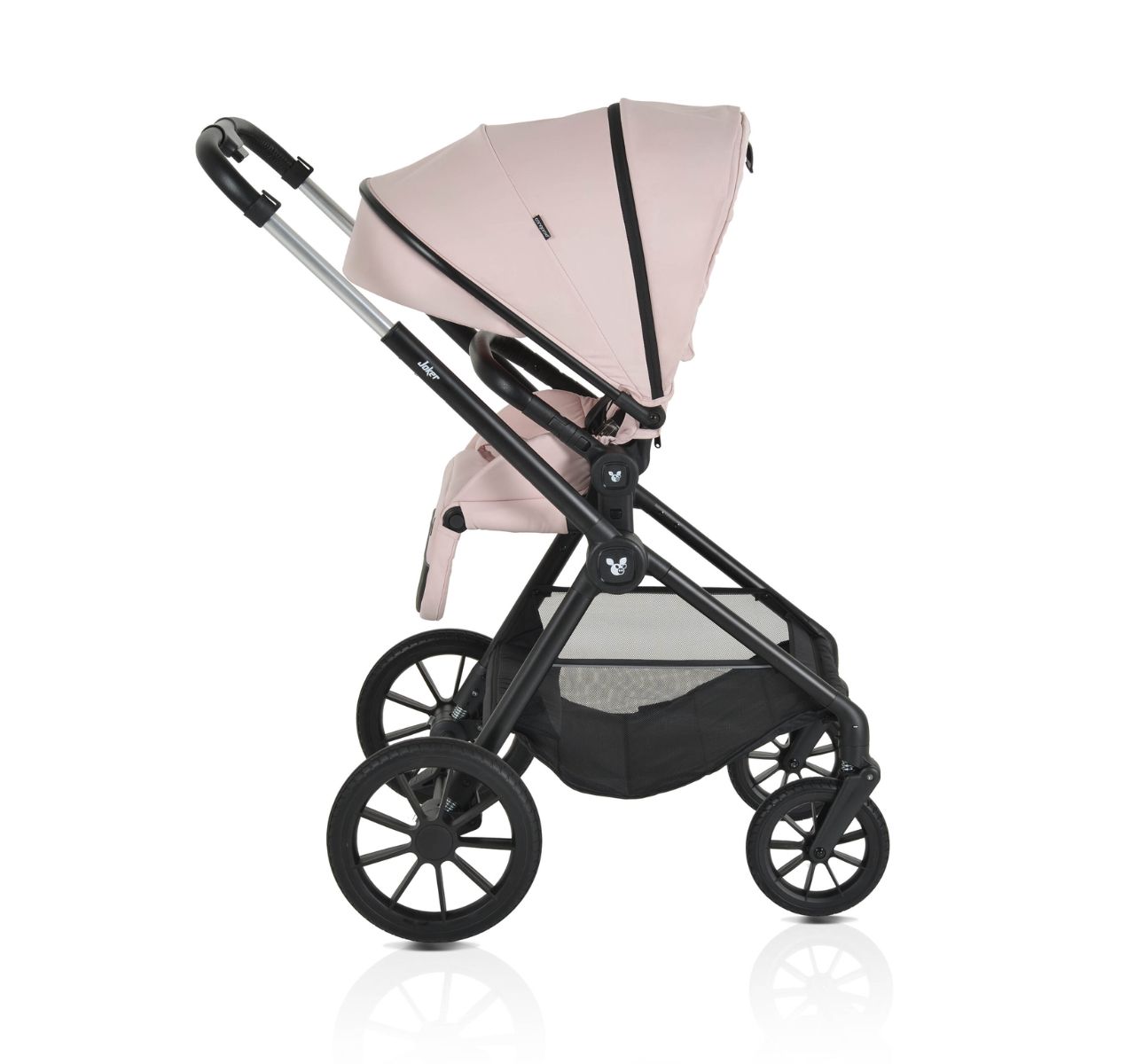   Cangaroo Joker Kolica za bebe 3u1 Rose cloud rotacija sedista