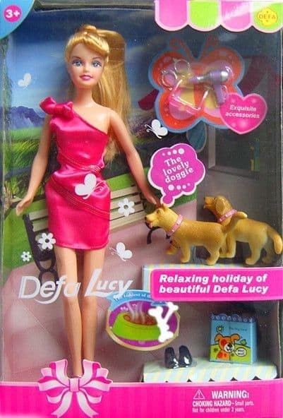 Igračka Defa lucy lutka sa ljubimcima