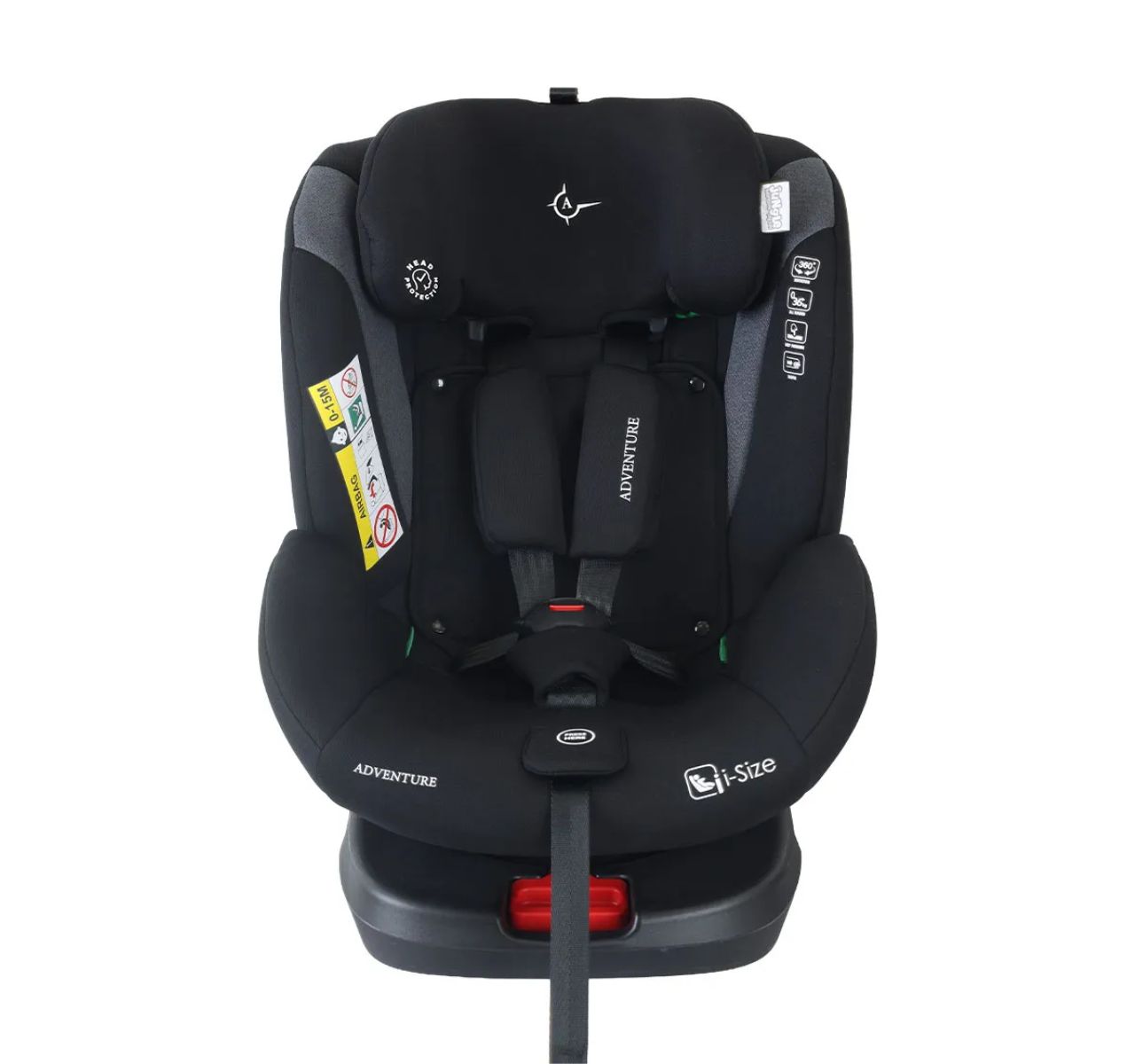   Jungle Adventure i-Size Isofix auto sedište za decu 40-150cm Dark Grey