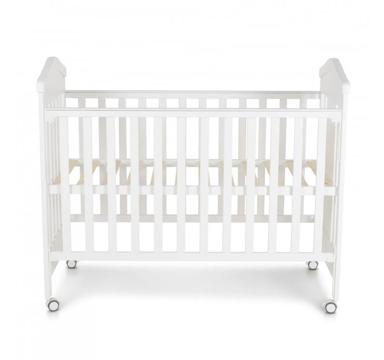 King krevetac za bebe 60x120cm Beli-bocni pogled