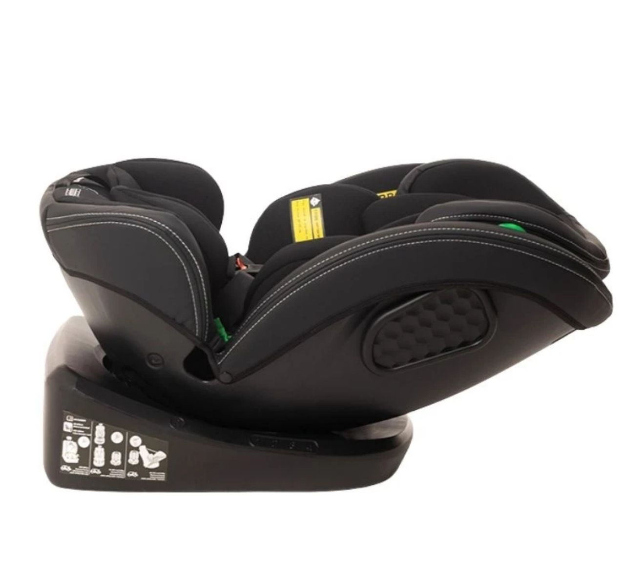 BBO Nexus i-size auto sedište za decu od 40-150 cm Black sa polozajima do 15 meseci