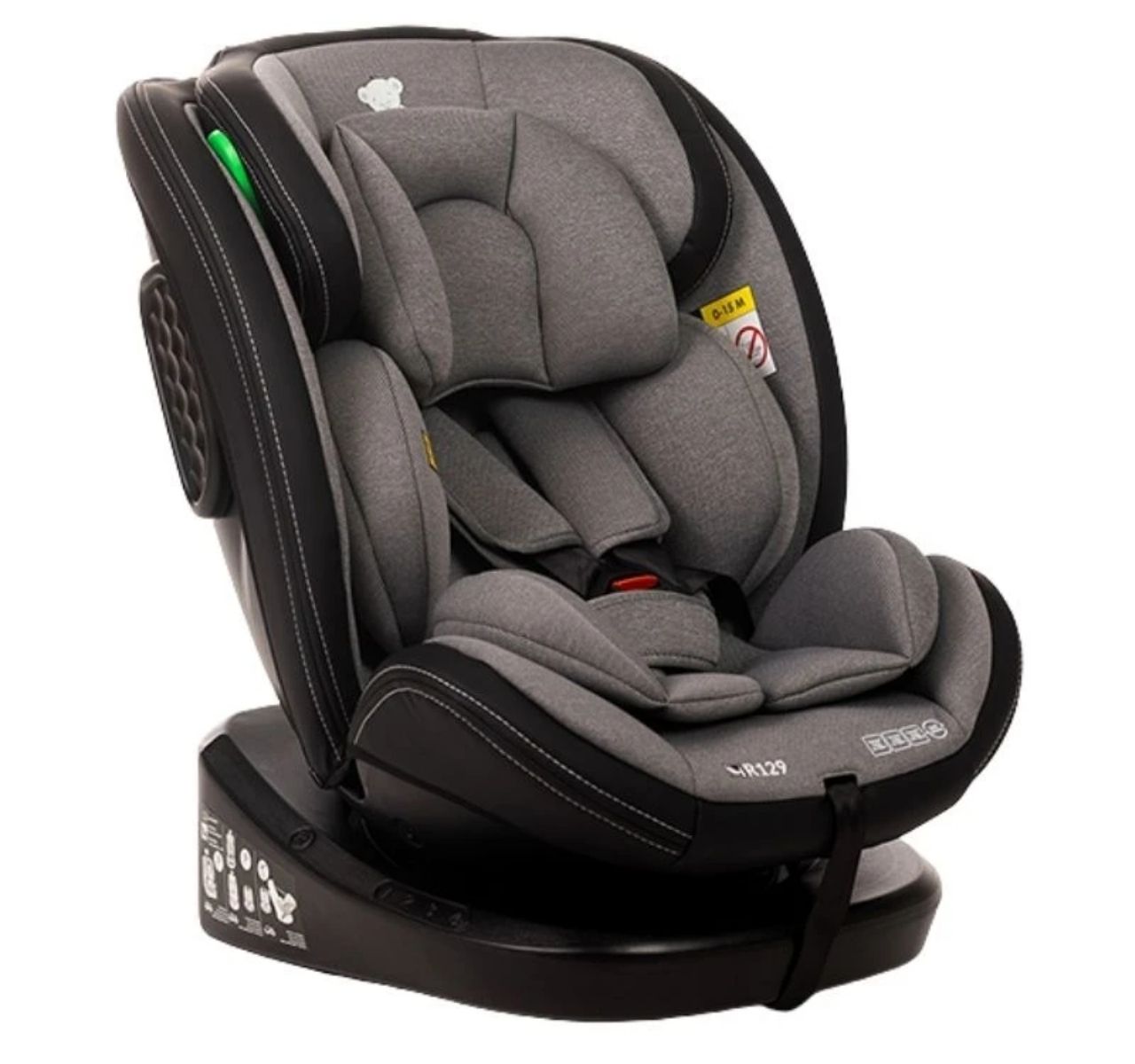 BBO Nexus i-size auto sedište za decu od 40-150 cm Grey