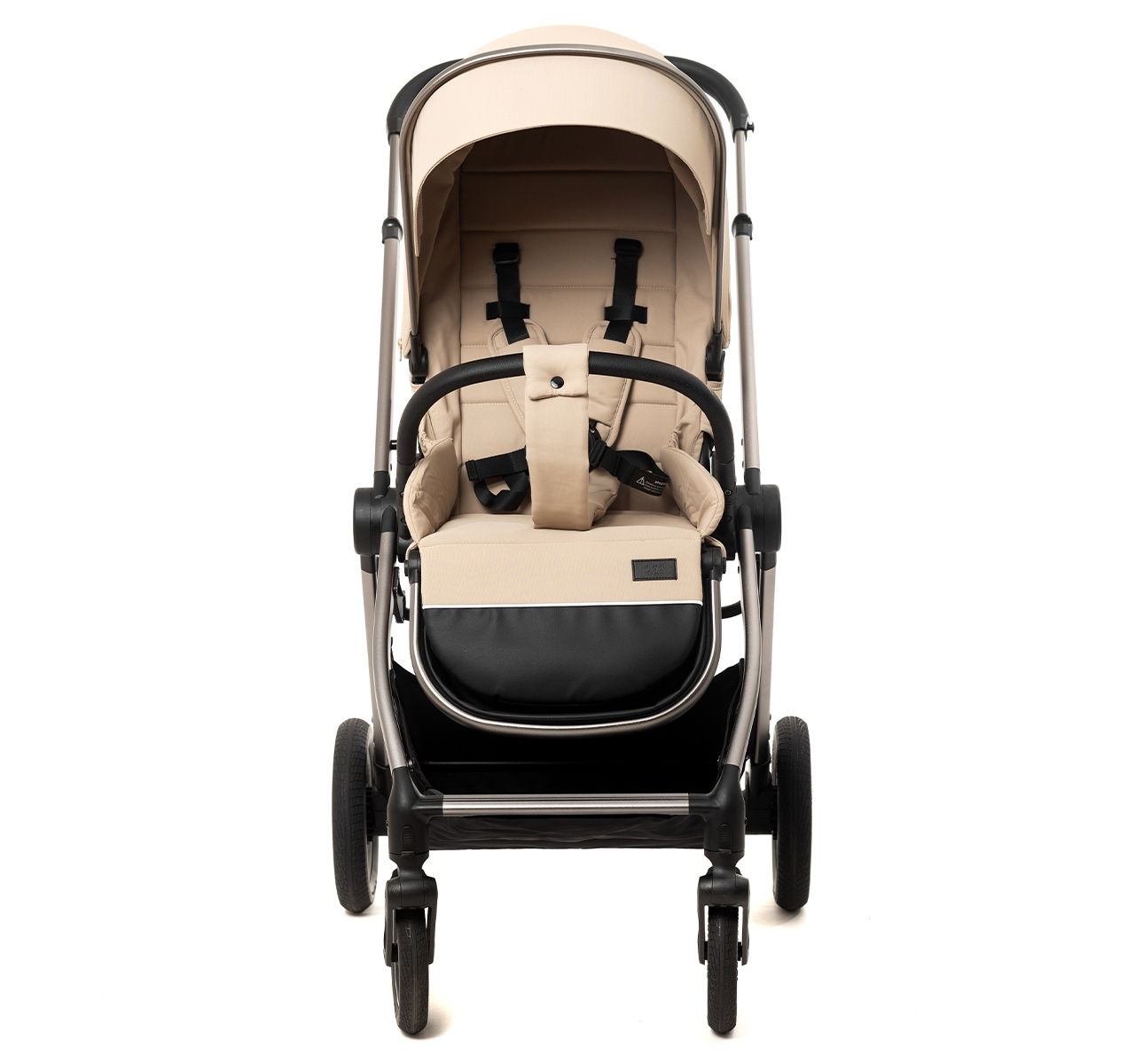 BBO Charm kolica za bebe 3u1 Beige-pogled spreda