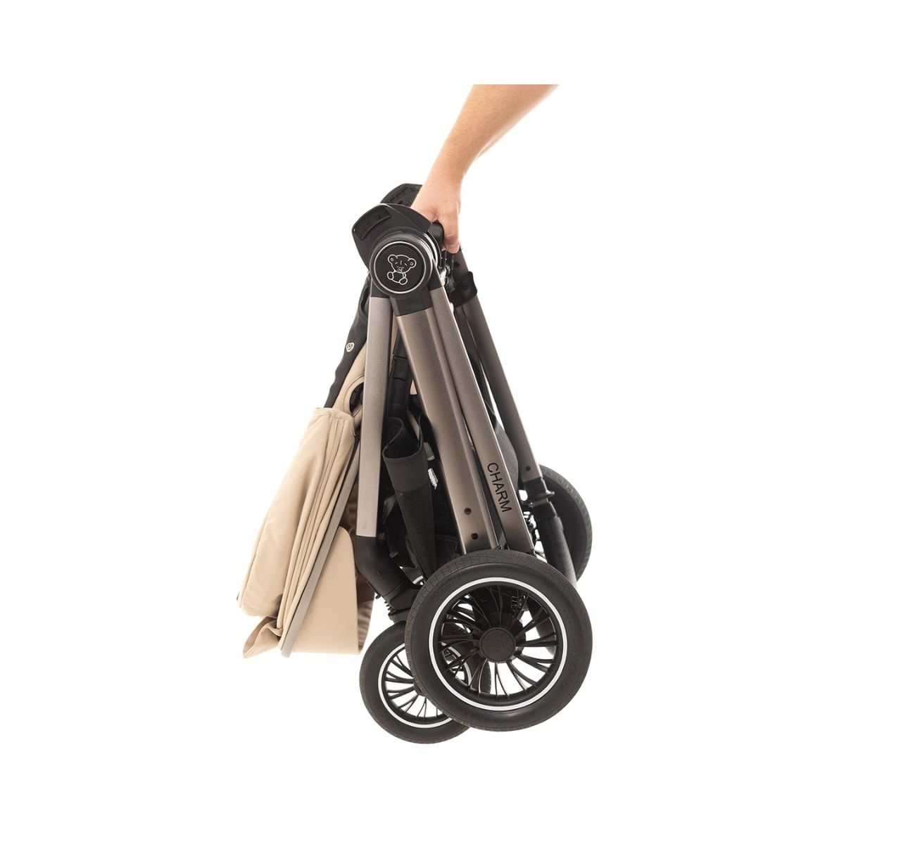 BBO Charm kolica za bebe 3u1 Beige-lagana za transport