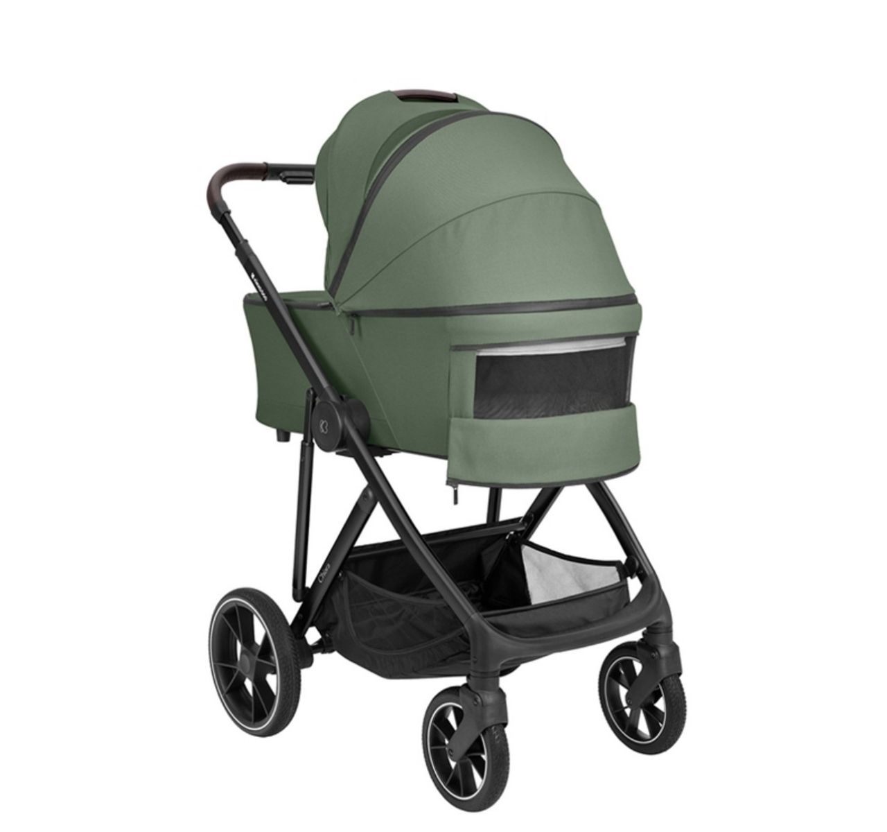 Kikka Boo Chiara 3u1 set sa I-Size I-Prime auto sedištem i tvrdom korpom Army green-otvor na tvrdoj korpi za ventilaciju