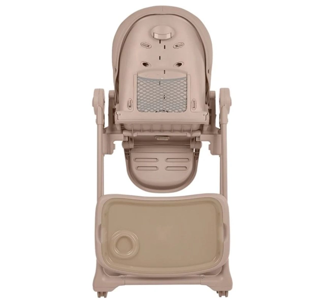 Kikka Boo Pastello 3 Premium hranilica za bebe Beige-pogled od nazad