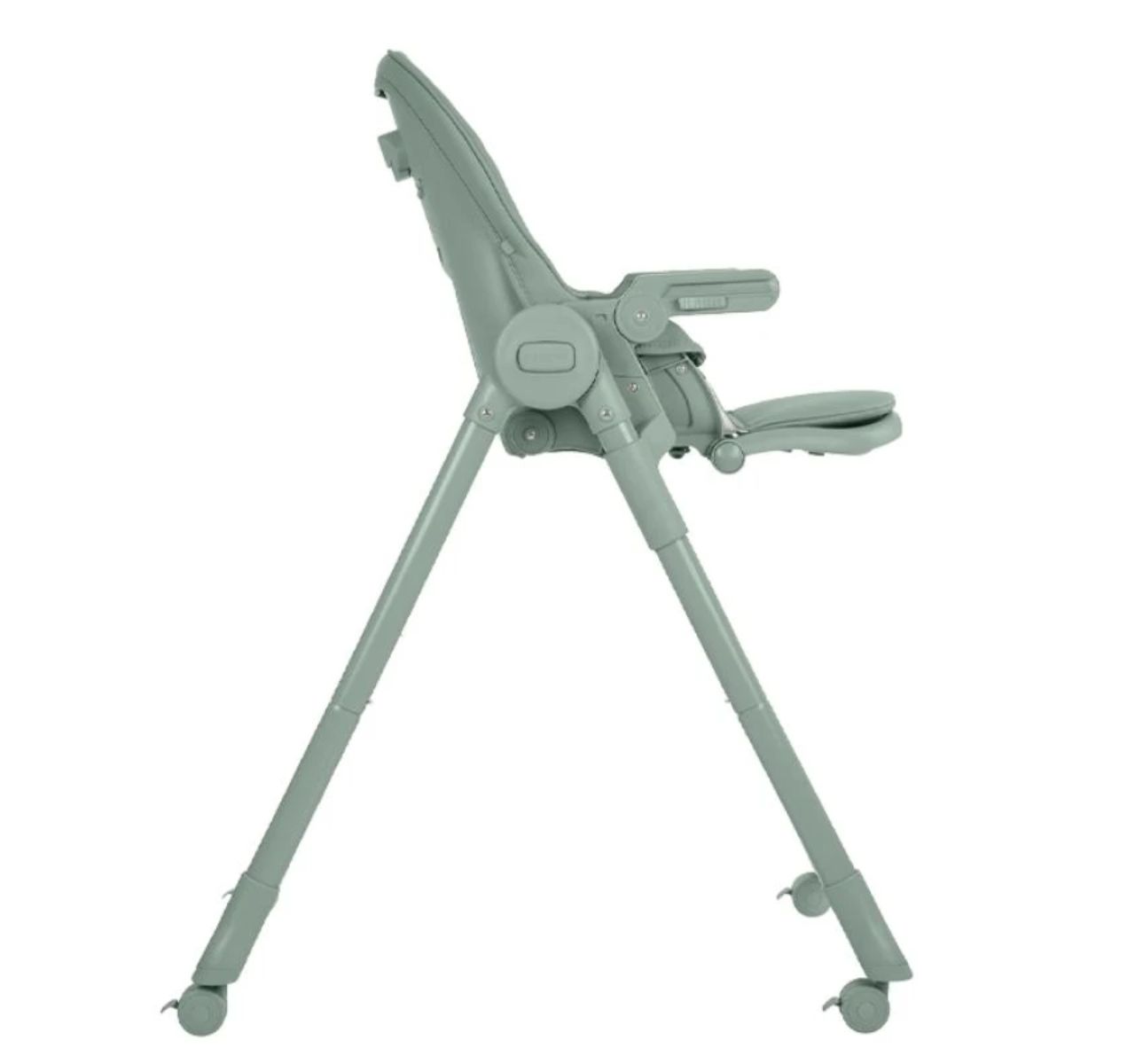 Kikka Boo Pastello 3 Premium hranilica za bebe Green-podesiv naslon za noge
