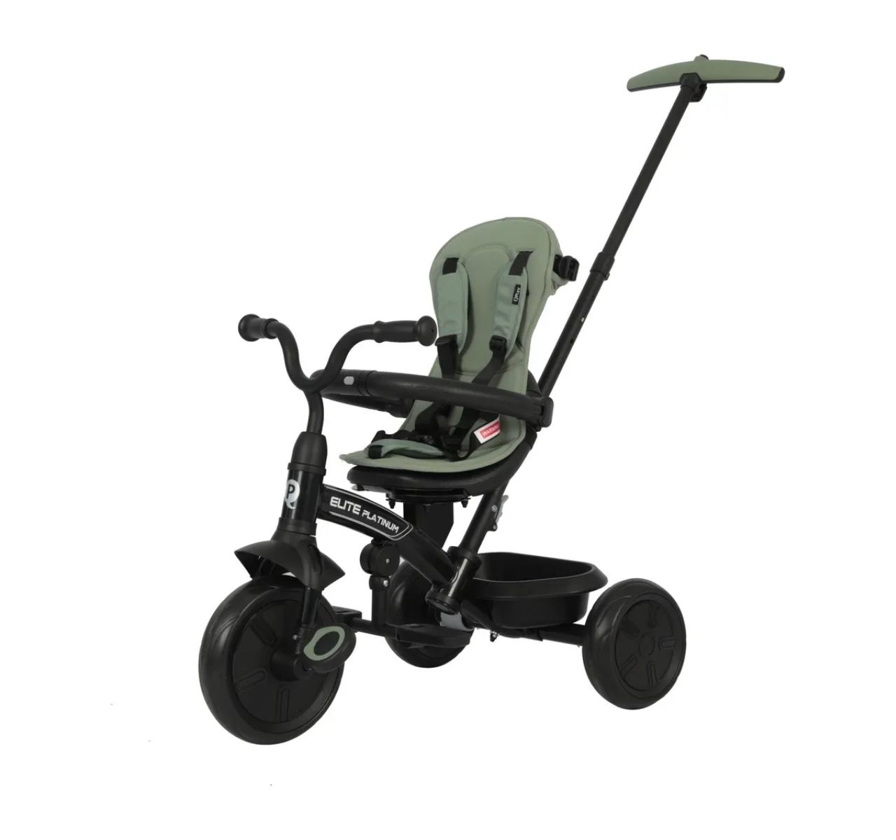 QPlay Elite Platinum tricikl za decu do 25kg Green-sa uklonjivom tendom