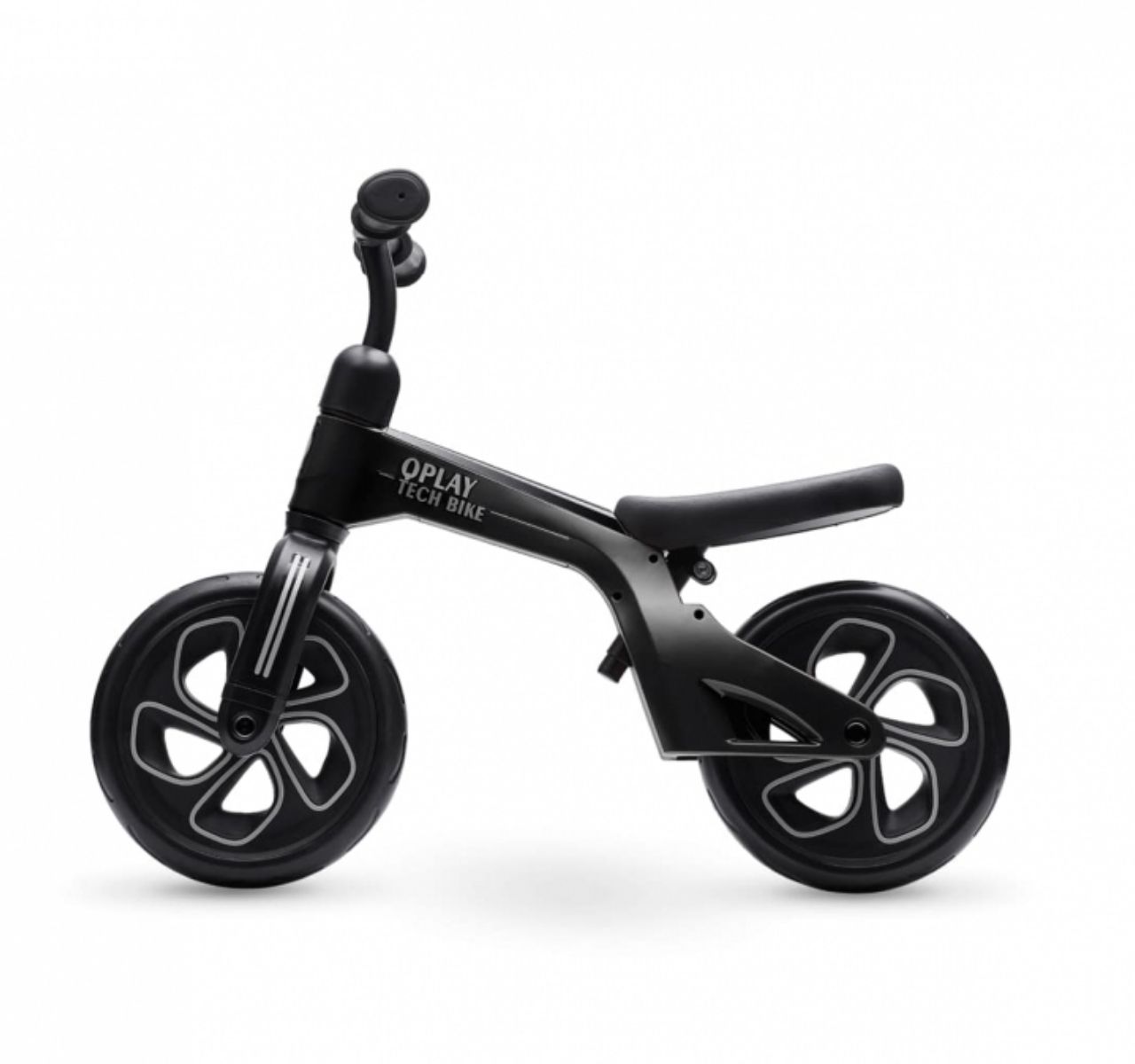 QPlay Tech balans bicikla za decu Black-Happy kids