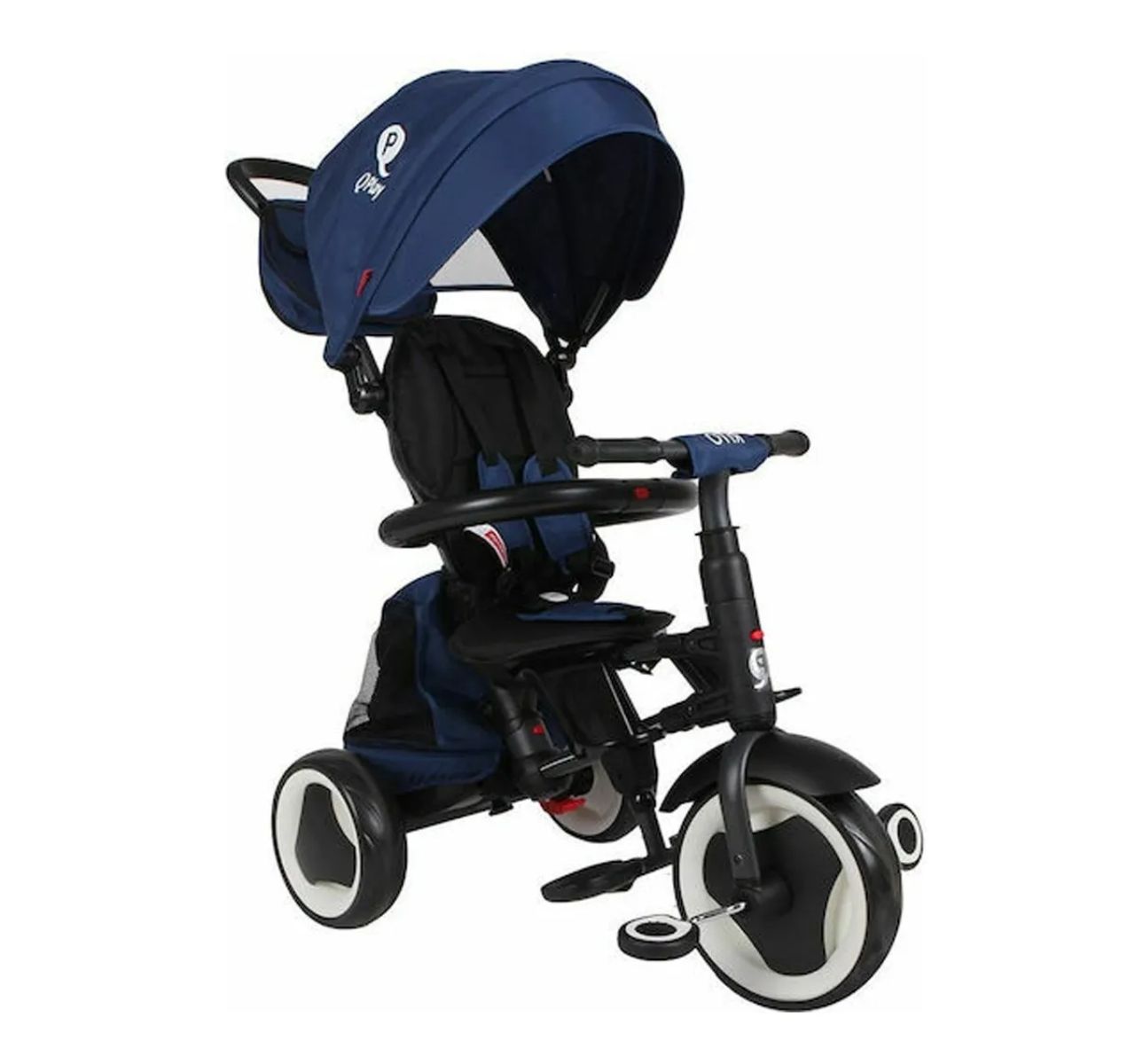 QPlay Rito Eva tricikl za decu 5u1 Dark blue-Happy kids
