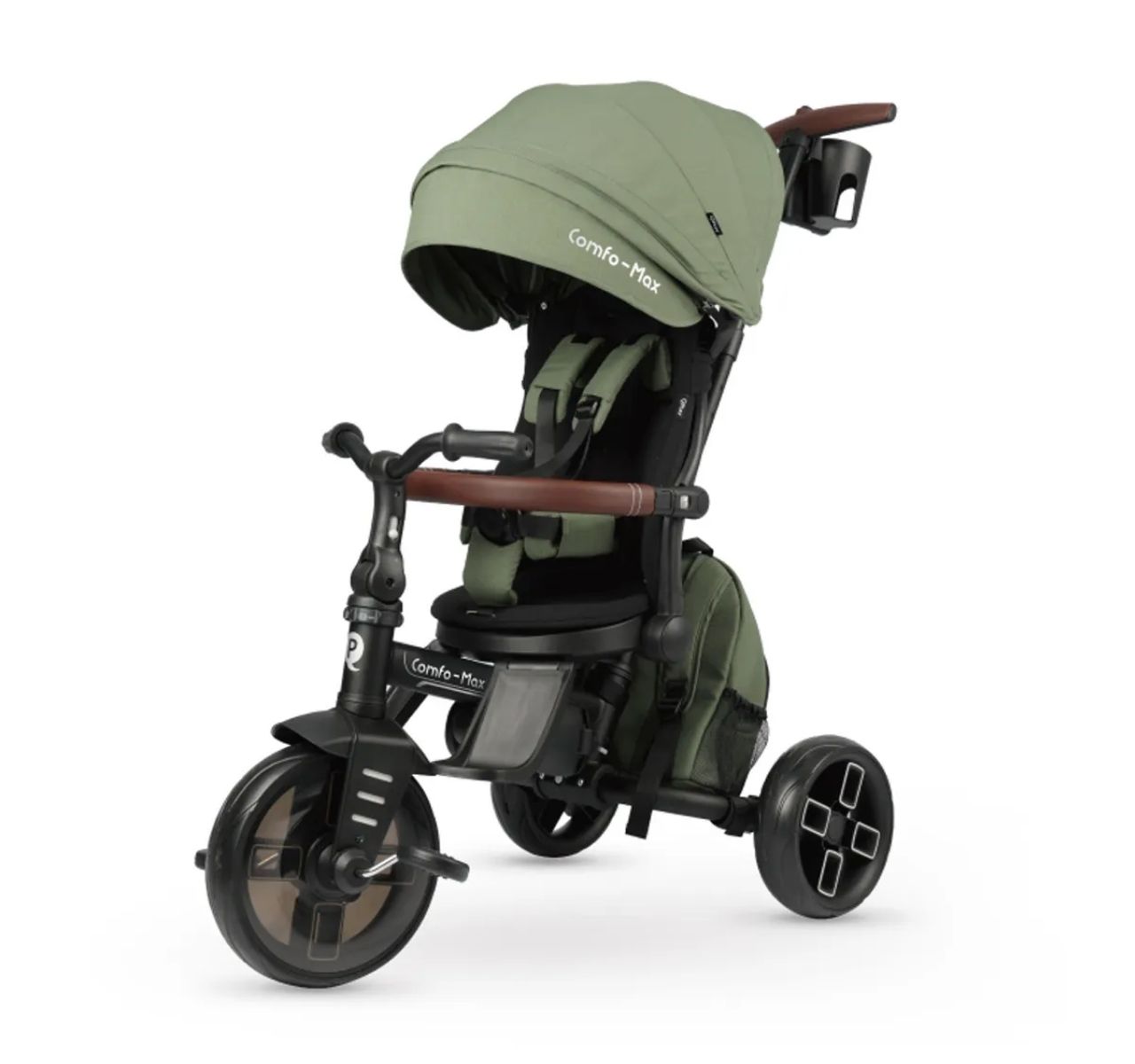 QPlay Comfo Max tricikl za decu Green