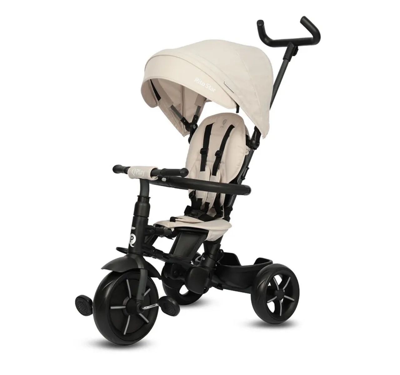 Qplay Rito Star Tricikl za decu Beige