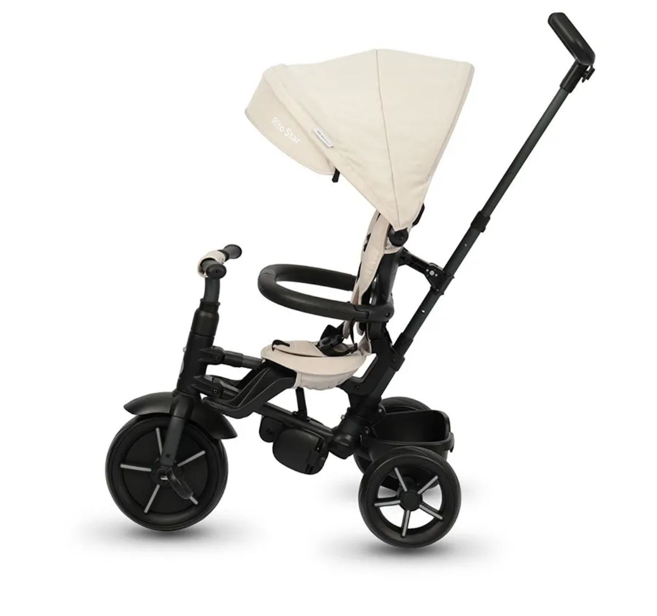 Qplay Rito Star Tricikl za decu Beige-Happy kids