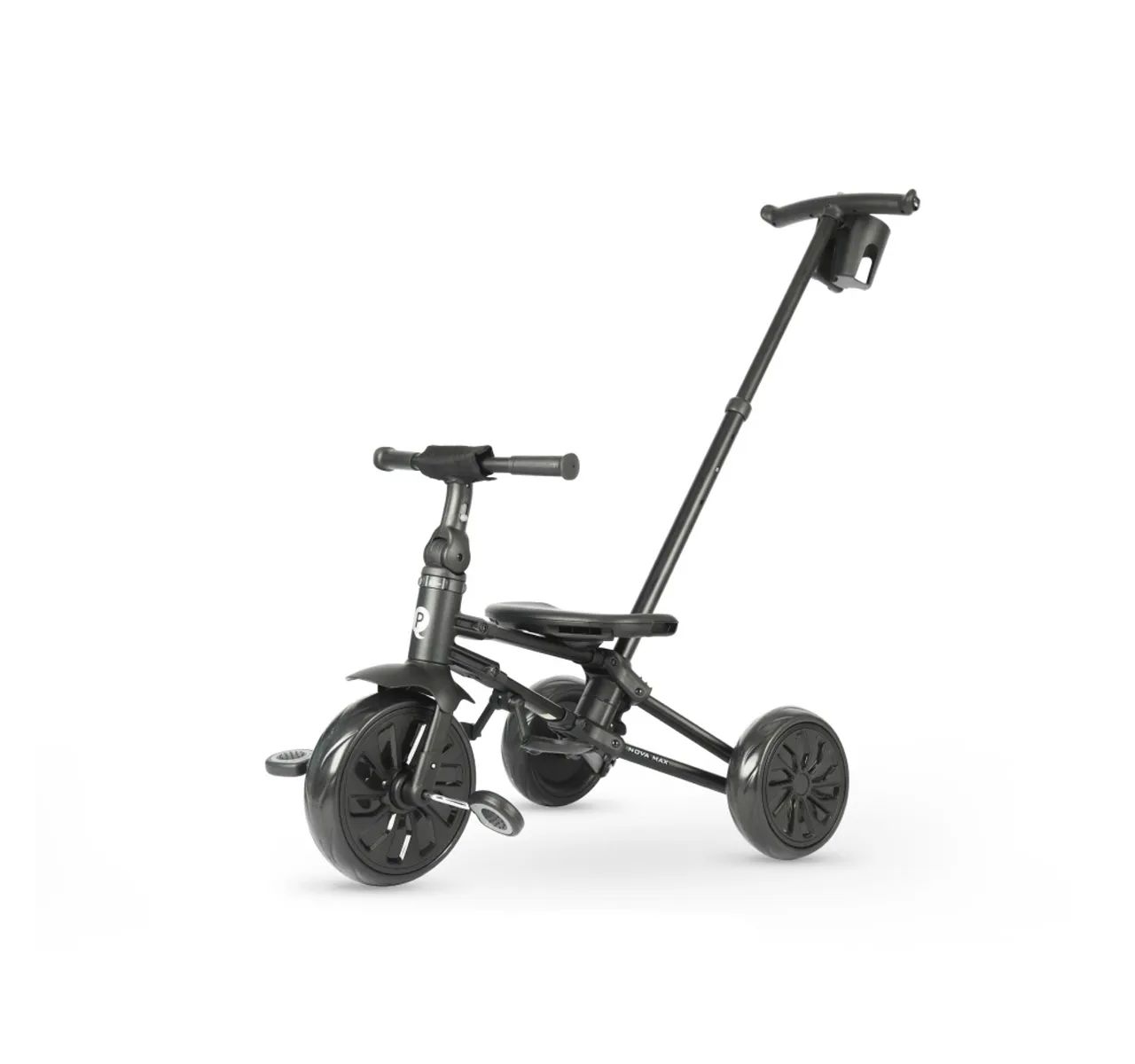 Qplay Nova Max tricikl za decu do 25kg Black sa drskom