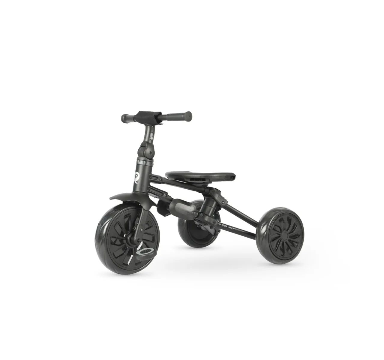 Qplay Nova Max tricikl za decu do 25kg Black za uzrast od 3god