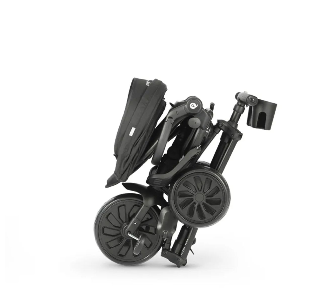 Qplay Nova Max tricikl za decu do 25kg Black sklopljen