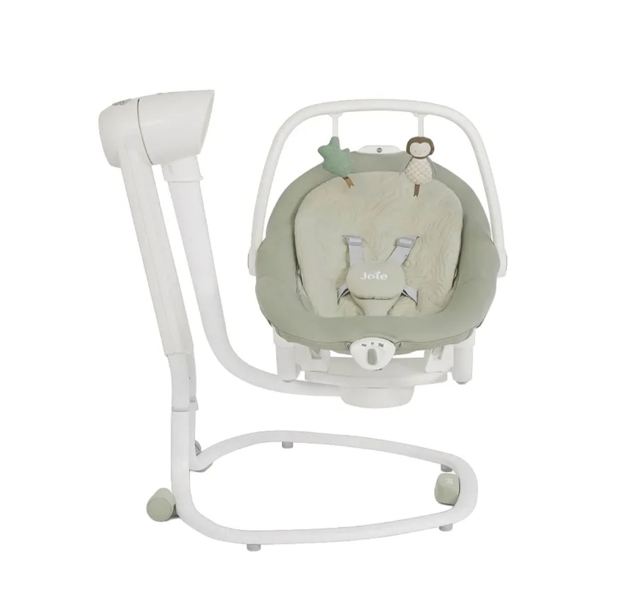 Joie Serina Njihalica 2u1 za bebe StrataMist sa rotacijom-Happy kids