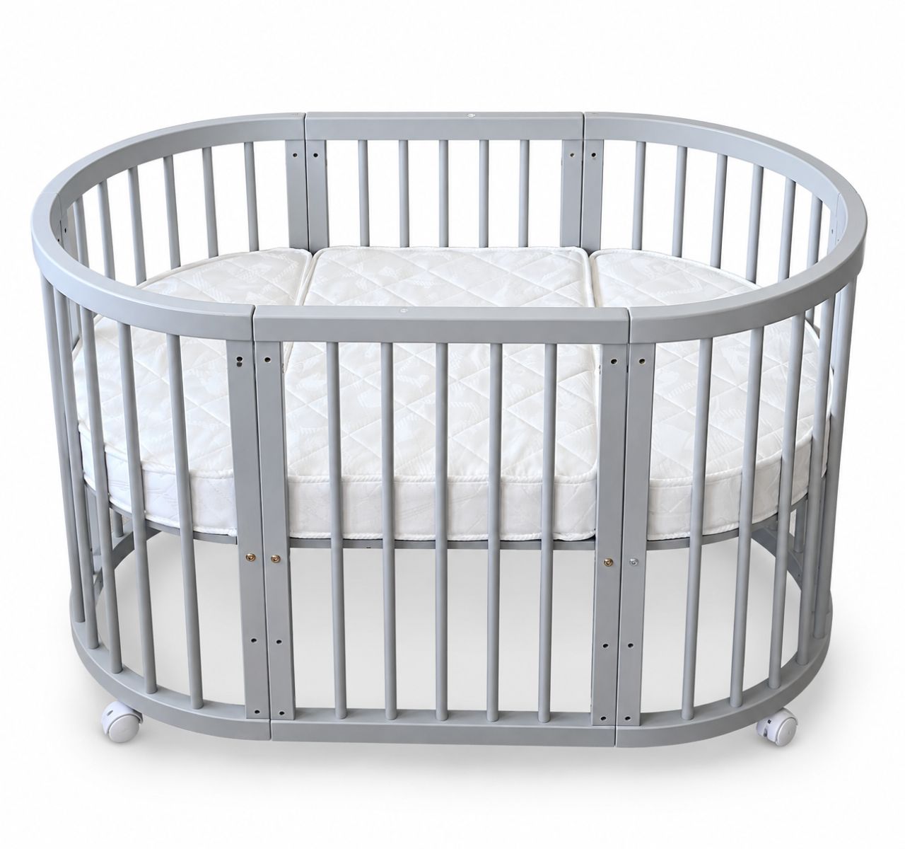 Little Booky krevetac za bebe 9u1 Grey faza od 3-6 meseci-Happy kids