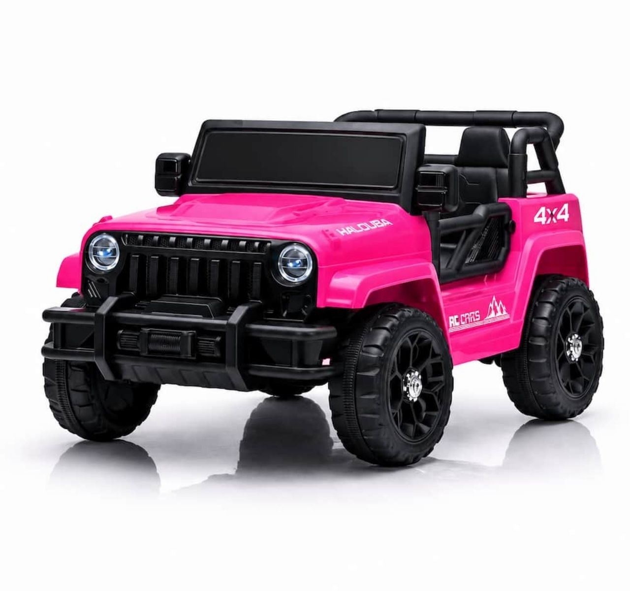 SM-Džip za decu Wrangler Mini 6V Roze