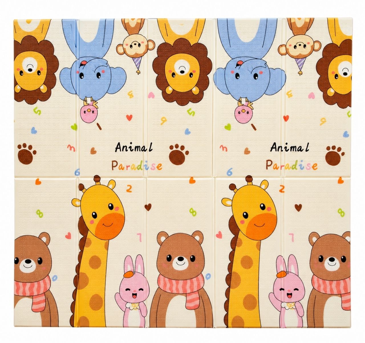 BBO Podloga za igru 180x200-CC6603-4-Happy kids