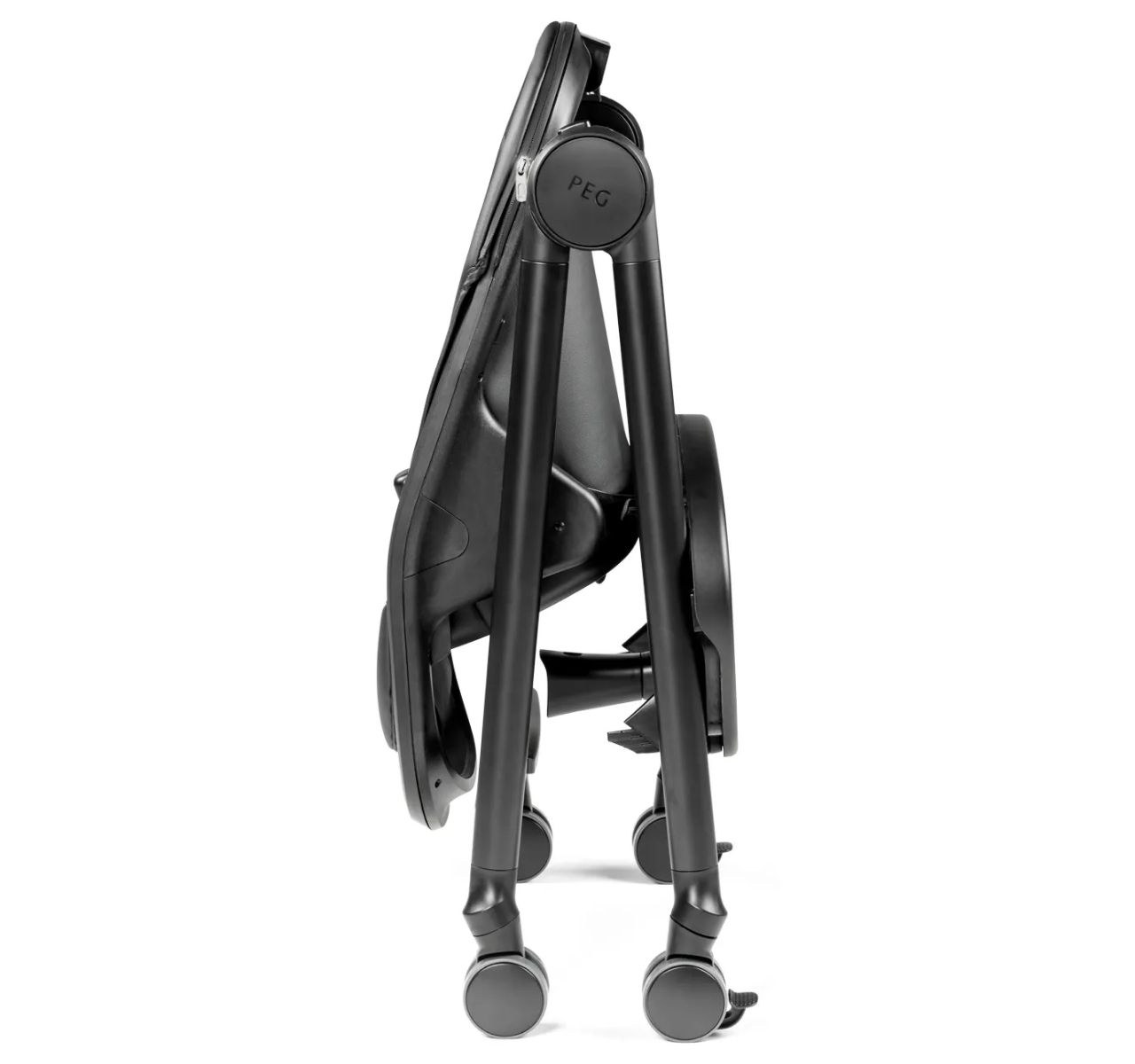 Peg Perego Living hranilica za bebe True black-sklopljena