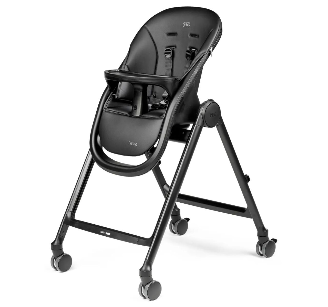 Peg Perego Living hranilica za bebe True black-uklonjiva tacna