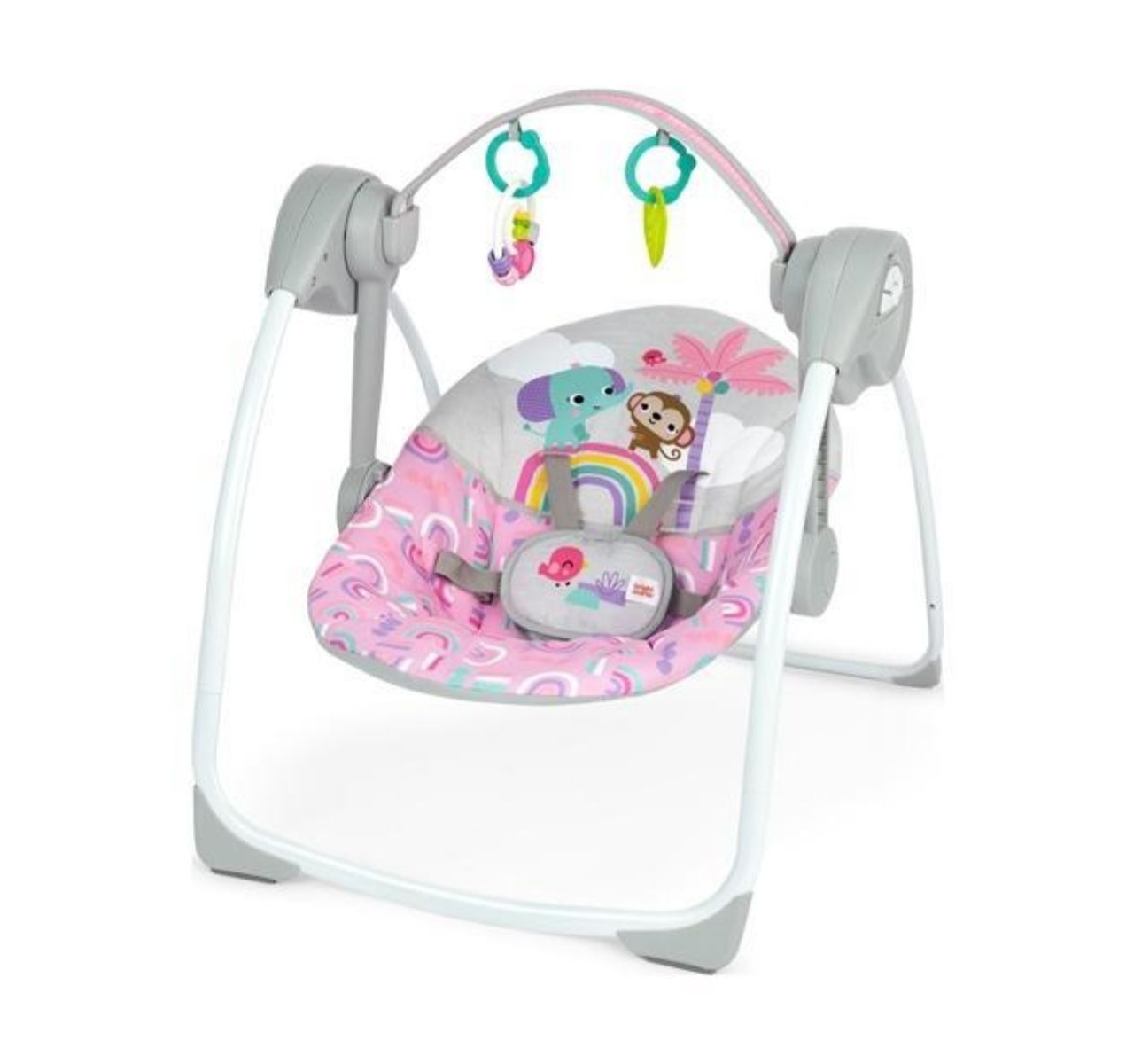 Kids II Ingenuity Pink Paradise ljuljaška za bebe od 0-9 kg