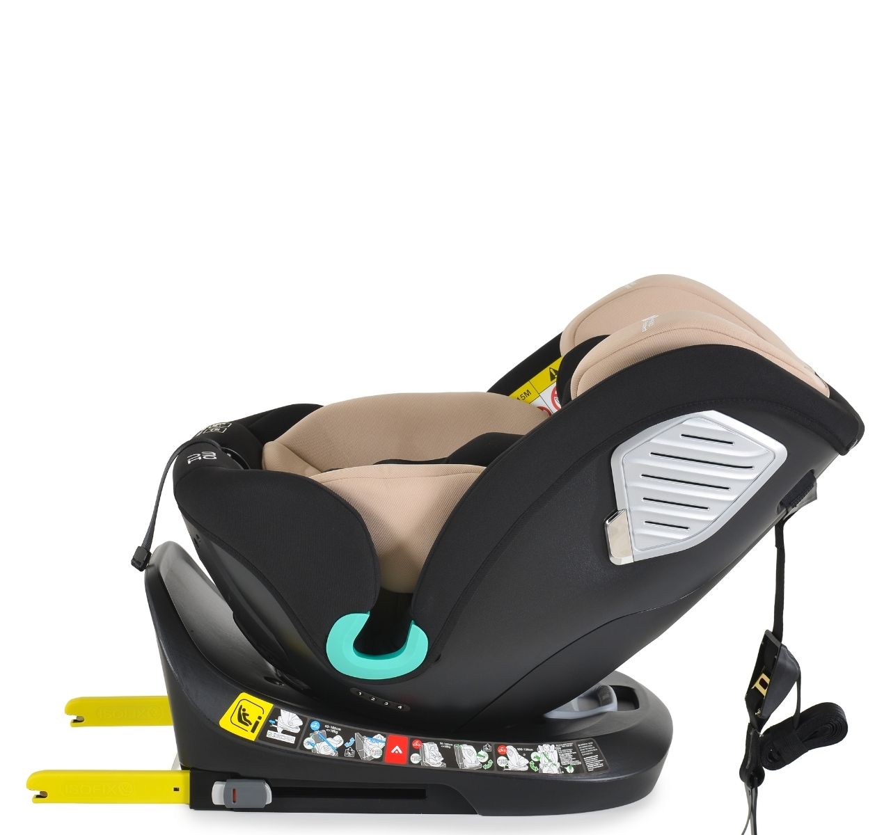 Moni Serengeti i-Size Isofix auto sedište za decu Beige-lezeci polozaj