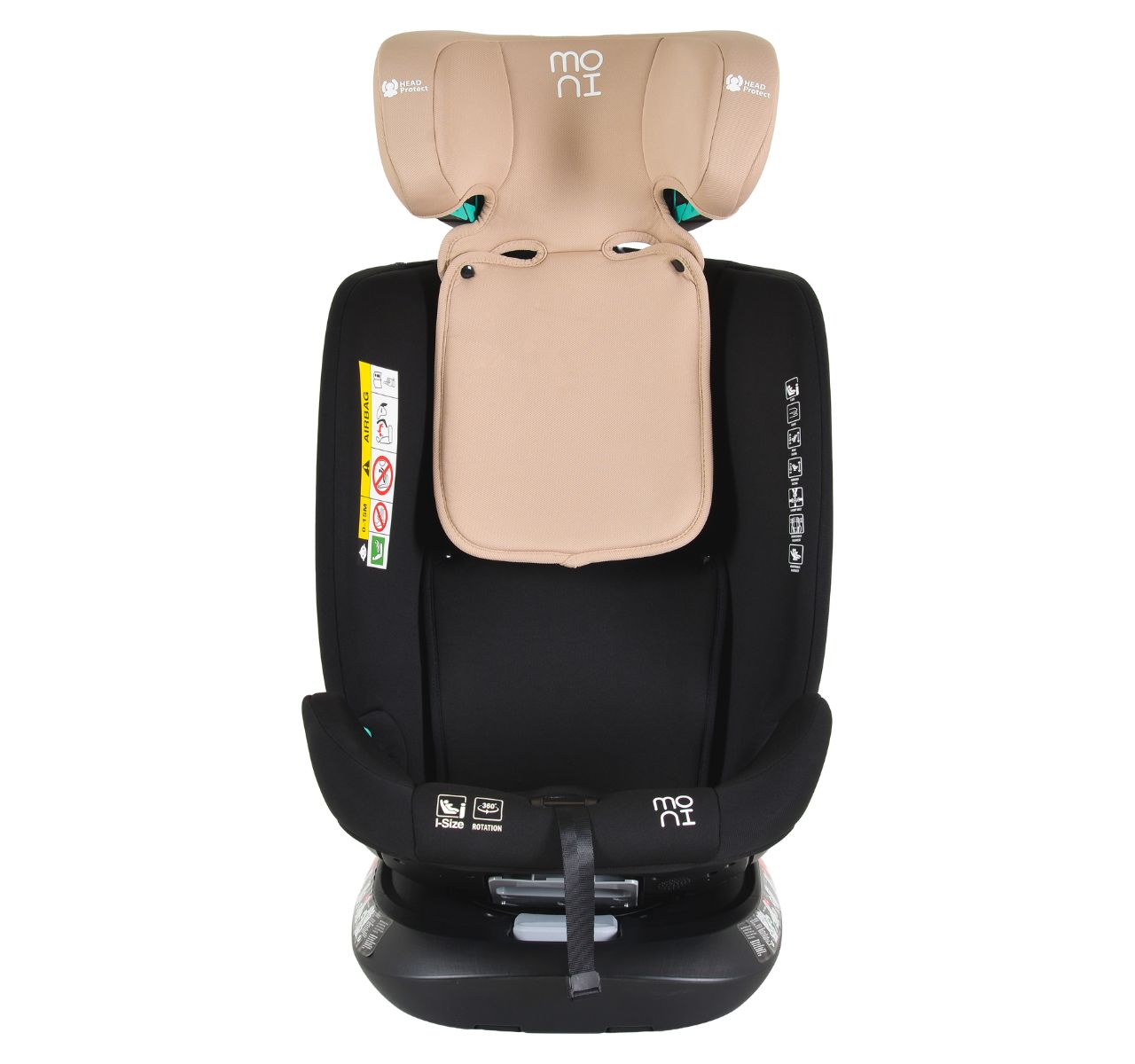 Moni Serengeti i-Size Isofix auto sedište za decu Beige i-size