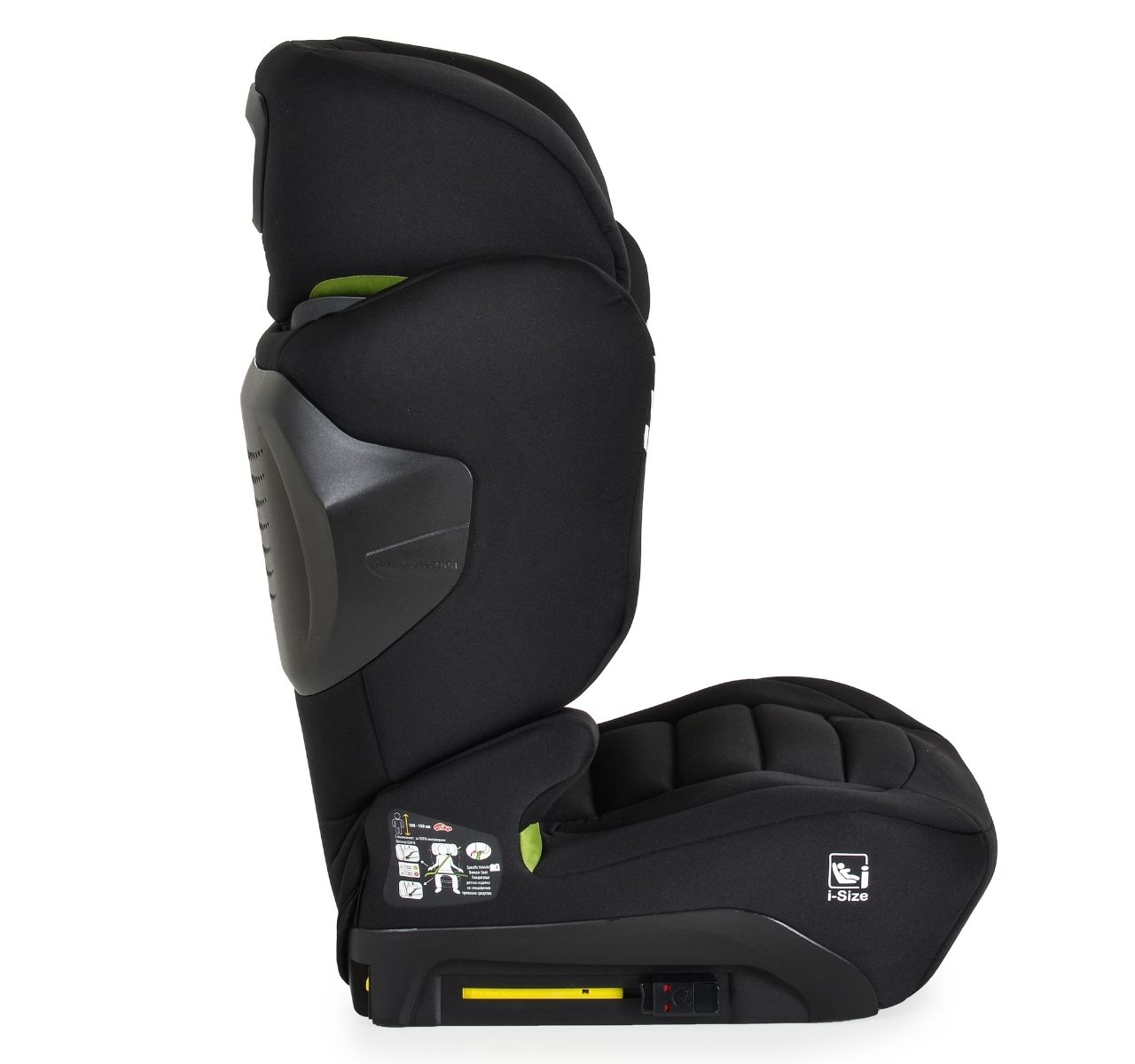 Cangaroo Performance auto sedište za decu od 100-150cm Black sa bocnom zastitom