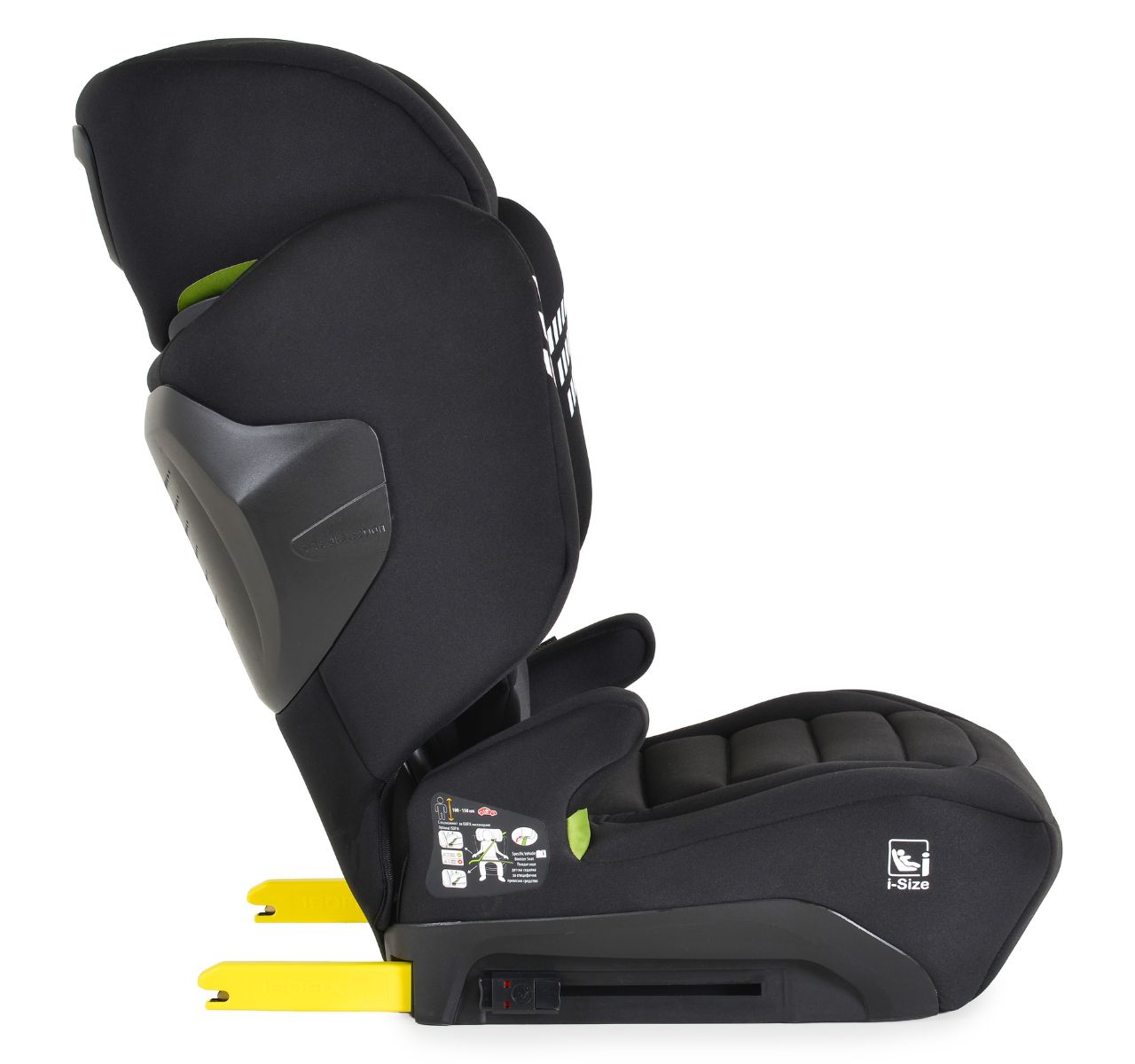Cangaroo Performance auto sedište za decu od 100-150cm Black sa isofixom i polozajem