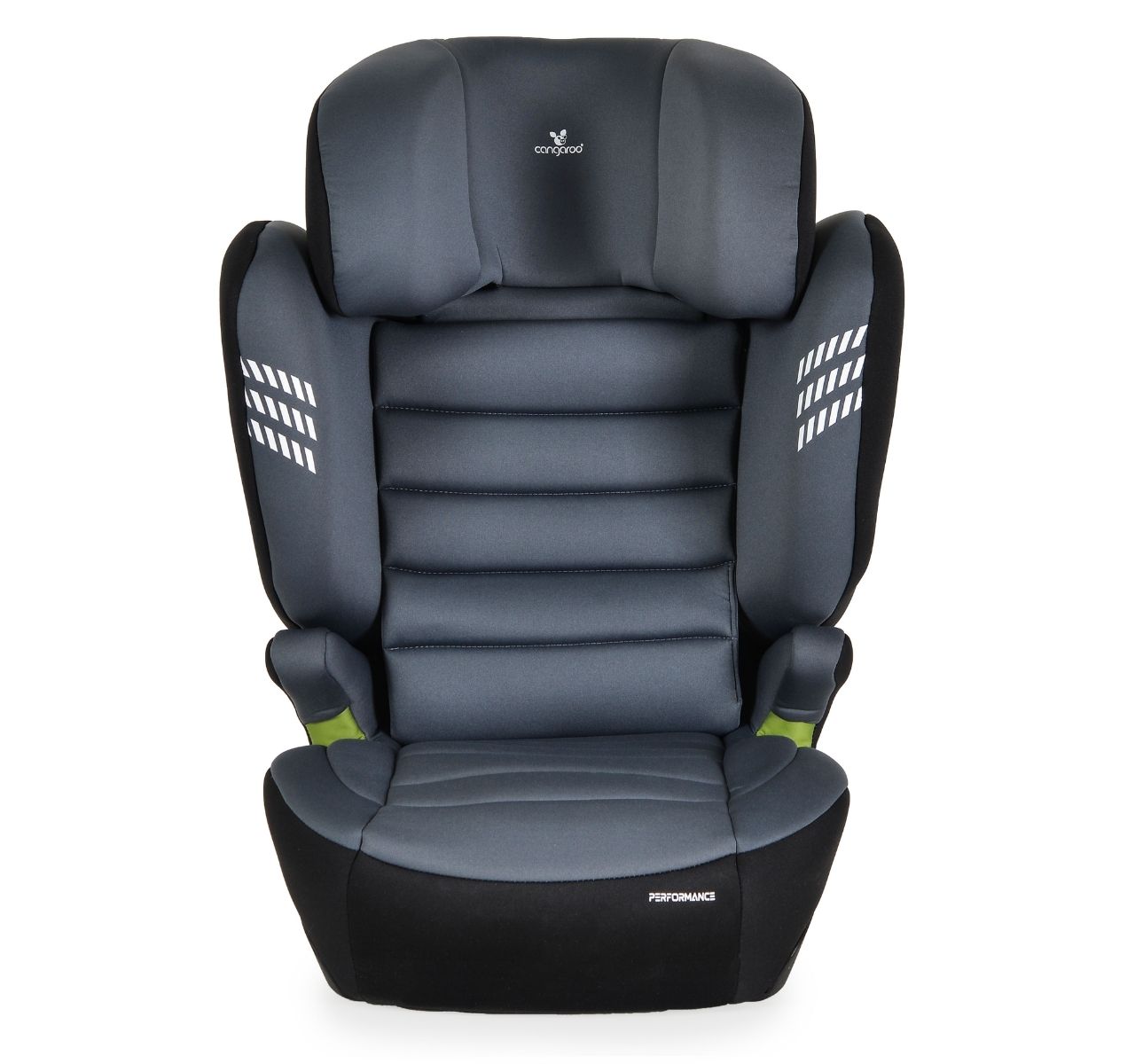   Cangaroo Performance auto sedište za decu od 100-150cm Grey-mekani jastuci i bocna zastita