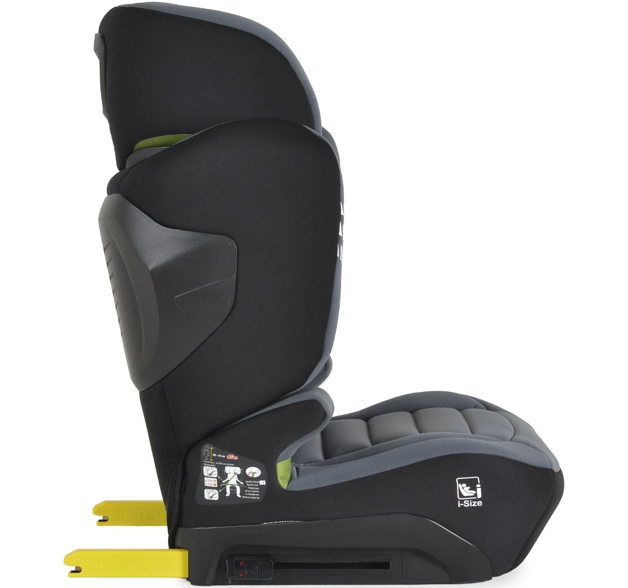   Cangaroo Performance auto sedište za decu od 100-150cm Grey isofix-Happy kids