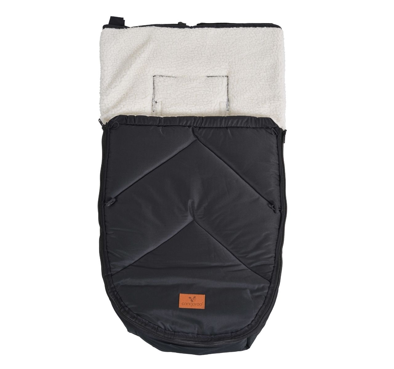 Cangaroo Luxe univerzalna zimska vreća za bebe Black