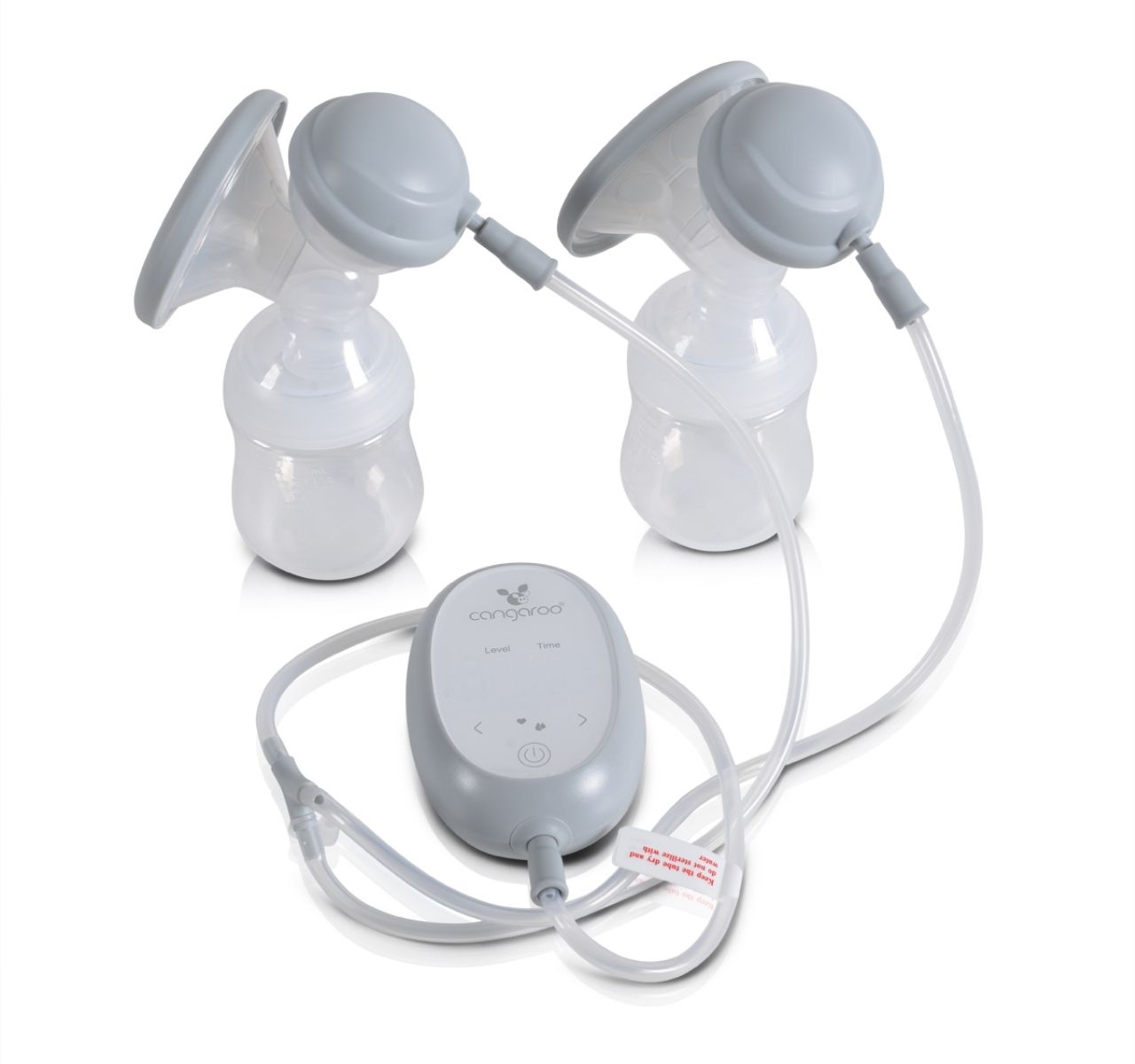  Cangaroo Grace dvostruka elektricna pumpica i aspirator 2u1 White-dvostruke flasice