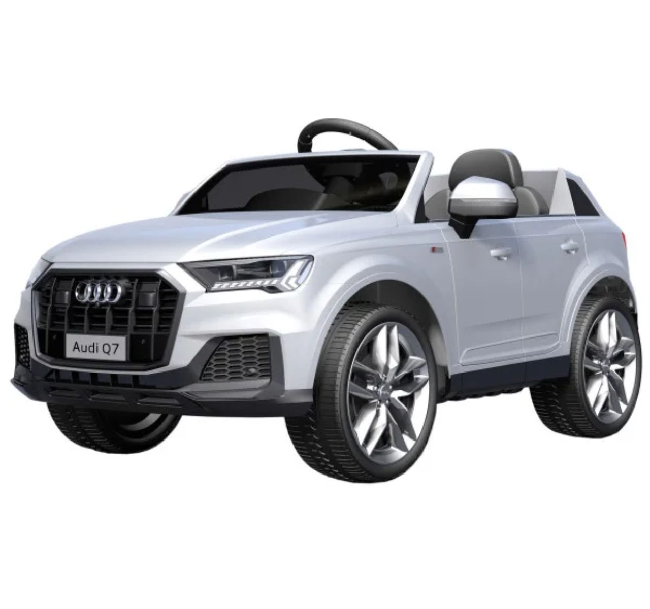 TS Audi Q7 auto na akumulator 12V sa daljinskim upravljačem White