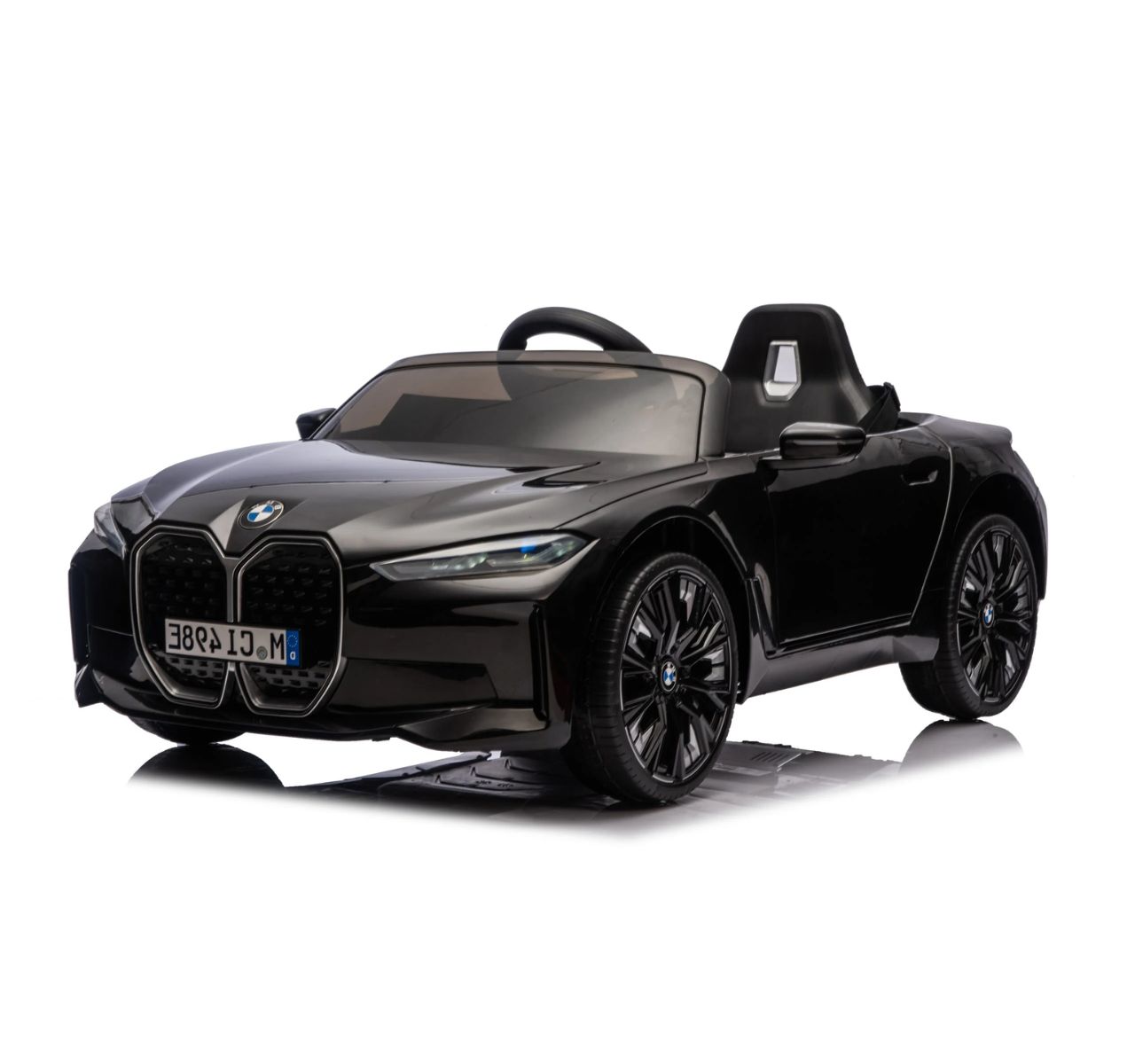 TS BMW I4 auto na akumulator 12V sa daljinskim upravljačem Black