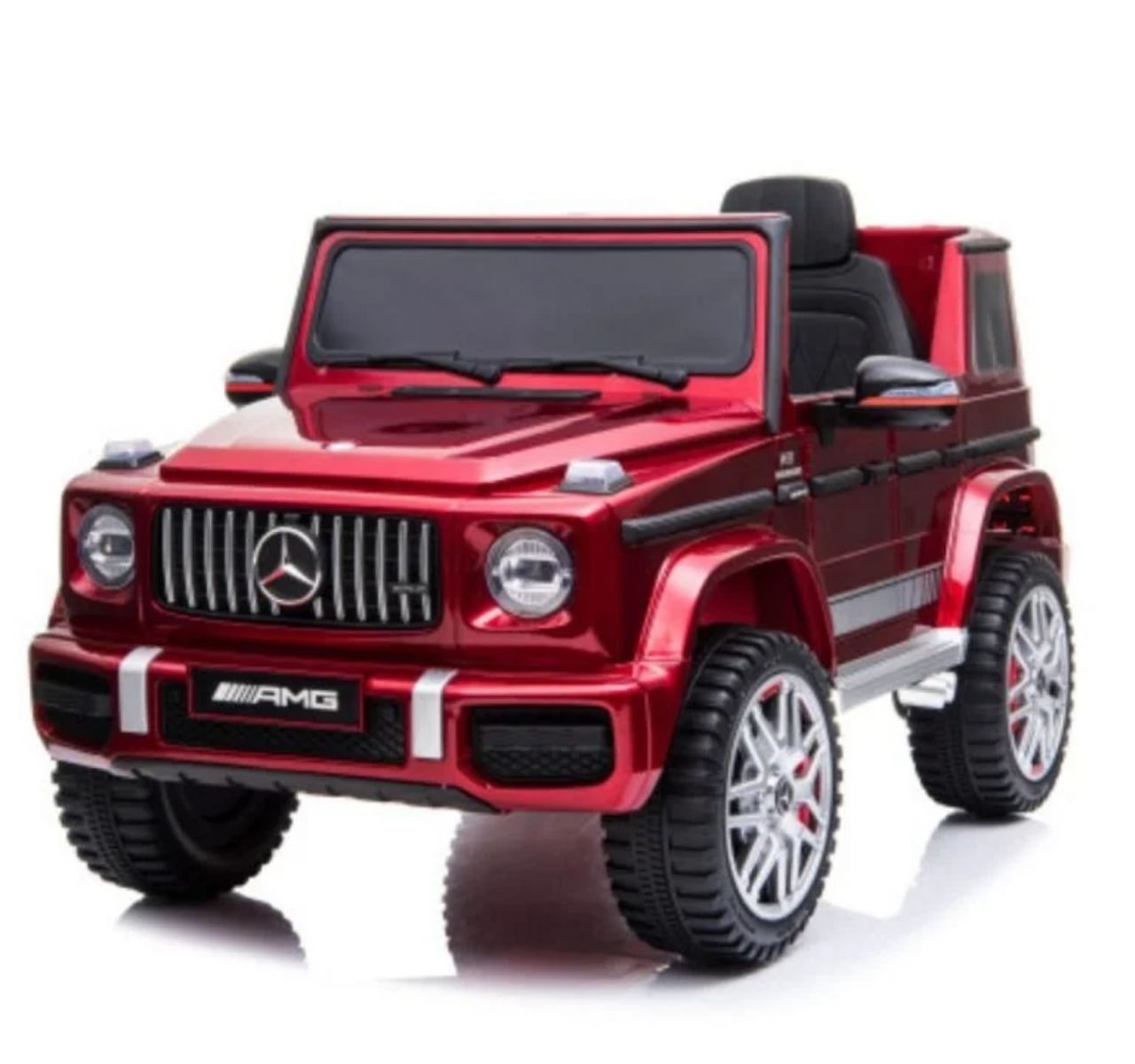 TS Mercedes AMG G63 džip na akumulator 12V Red