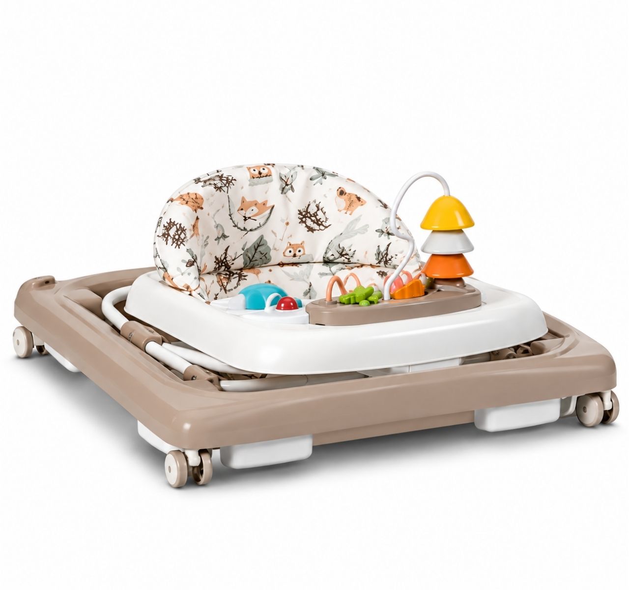 Lorelli Walkigo dubak za bebe Beige sklopljen-Happy kids