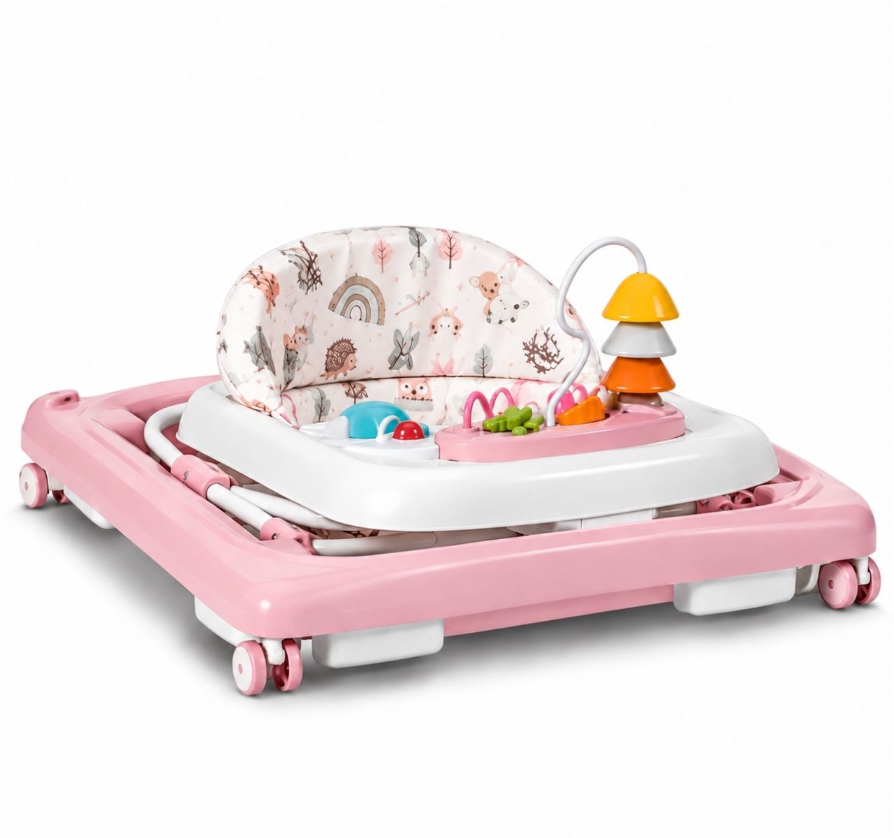 Lorelli Walkigo dubak za bebe Pink sklopljen-Happy kids